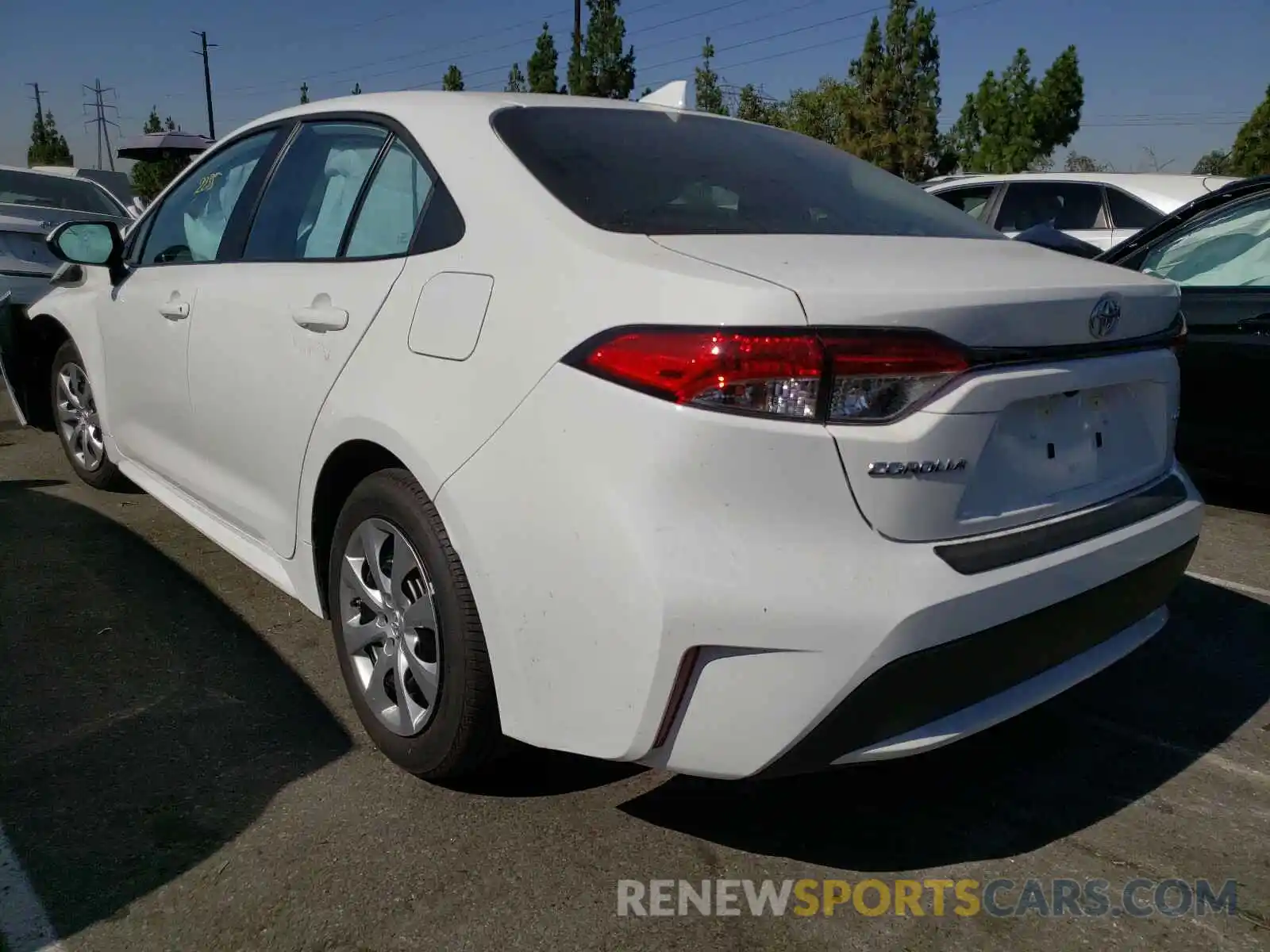 3 Photograph of a damaged car 5YFEPRAEXLP094138 TOYOTA COROLLA 2020