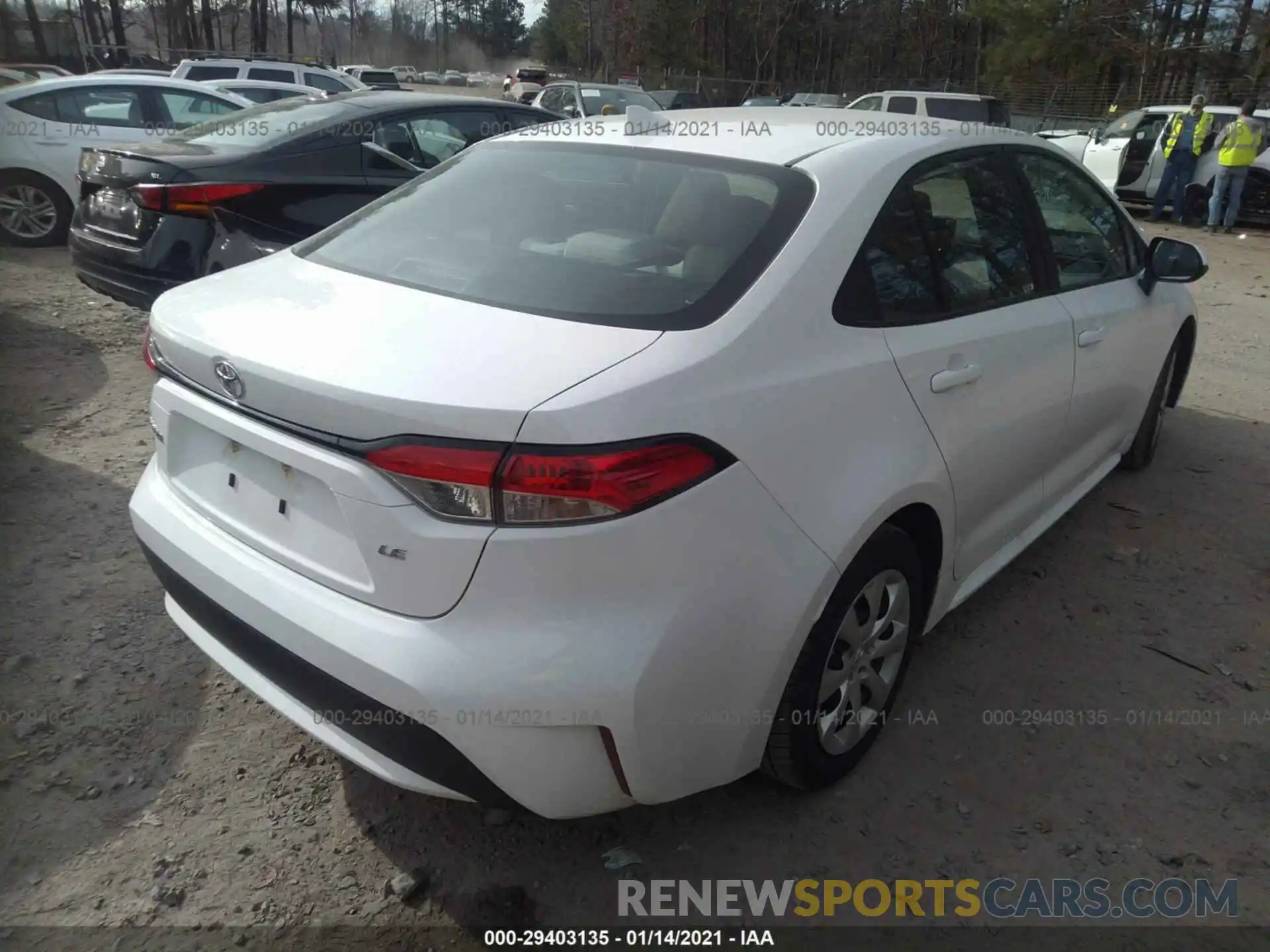 4 Photograph of a damaged car 5YFEPRAEXLP095774 TOYOTA COROLLA 2020