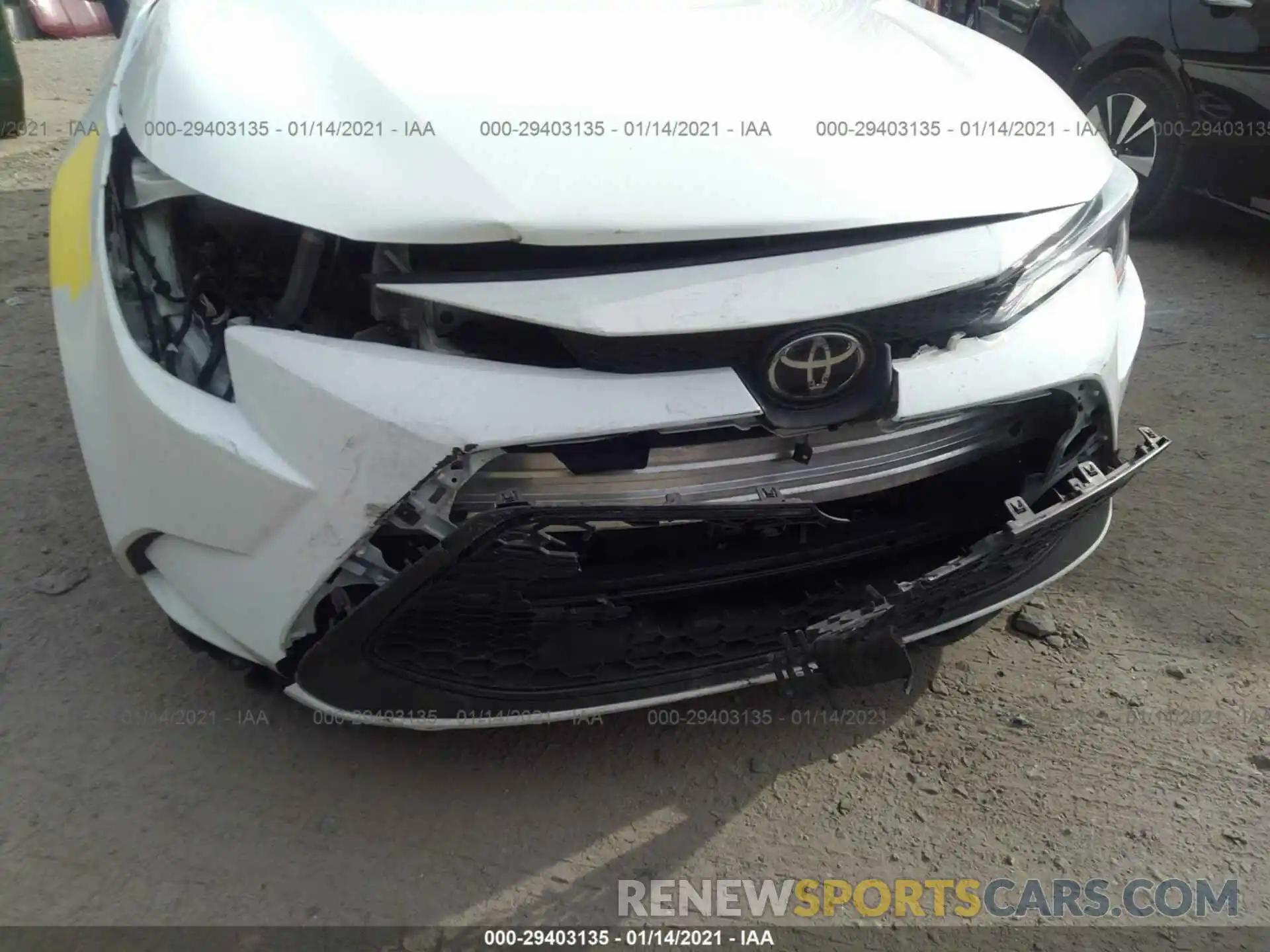 6 Photograph of a damaged car 5YFEPRAEXLP095774 TOYOTA COROLLA 2020