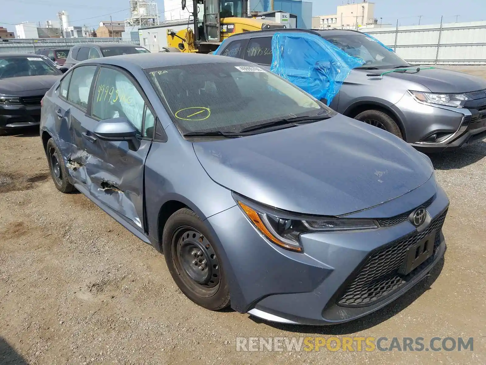 1 Photograph of a damaged car 5YFEPRAEXLP096178 TOYOTA COROLLA 2020