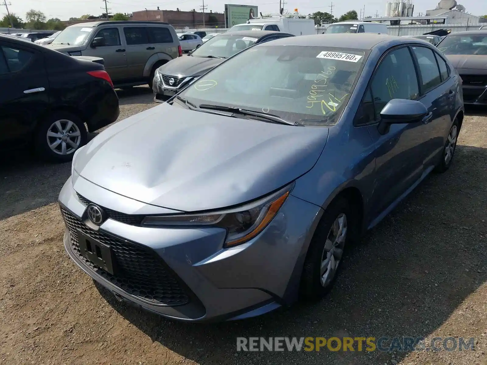 2 Photograph of a damaged car 5YFEPRAEXLP096178 TOYOTA COROLLA 2020