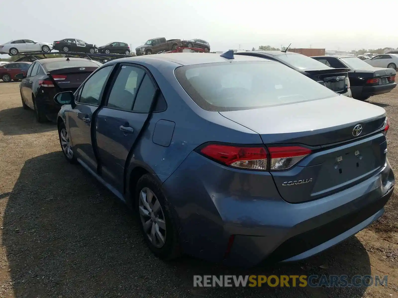 3 Photograph of a damaged car 5YFEPRAEXLP096178 TOYOTA COROLLA 2020