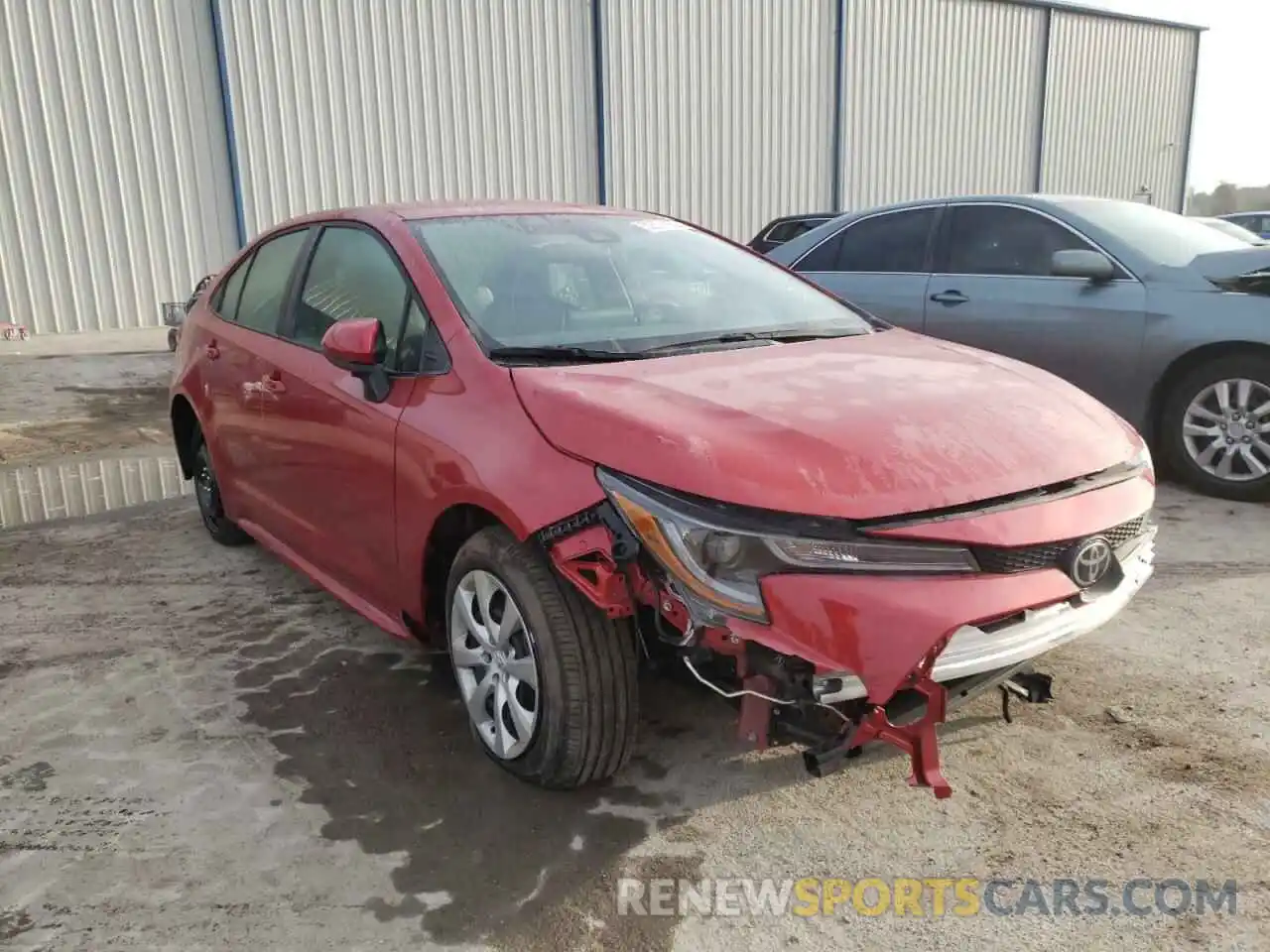 1 Photograph of a damaged car 5YFEPRAEXLP096181 TOYOTA COROLLA 2020