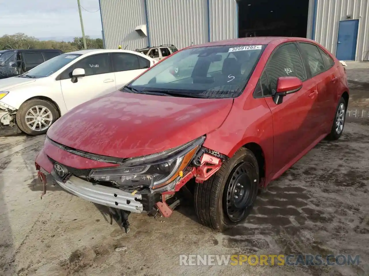 2 Photograph of a damaged car 5YFEPRAEXLP096181 TOYOTA COROLLA 2020