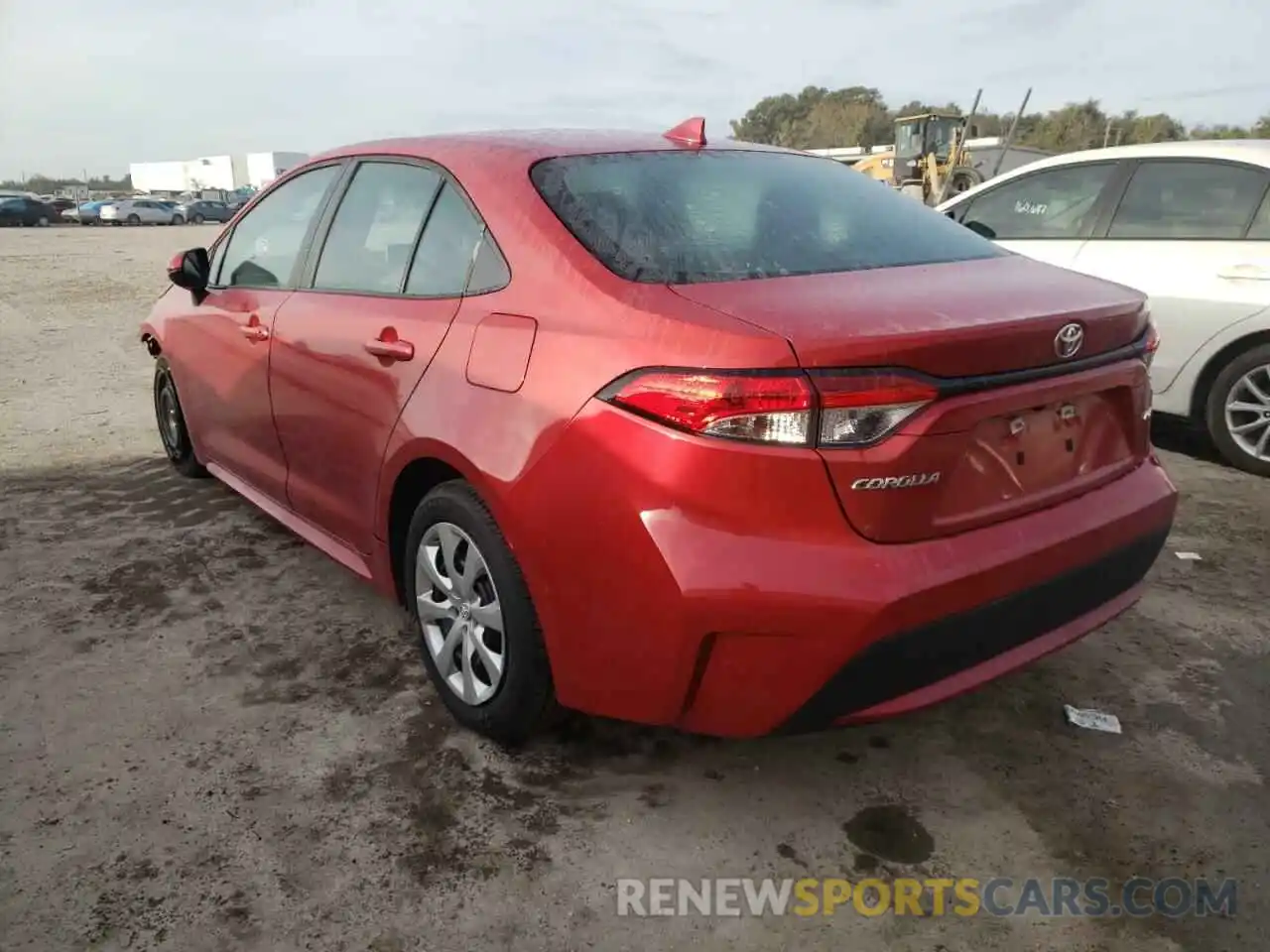 3 Photograph of a damaged car 5YFEPRAEXLP096181 TOYOTA COROLLA 2020