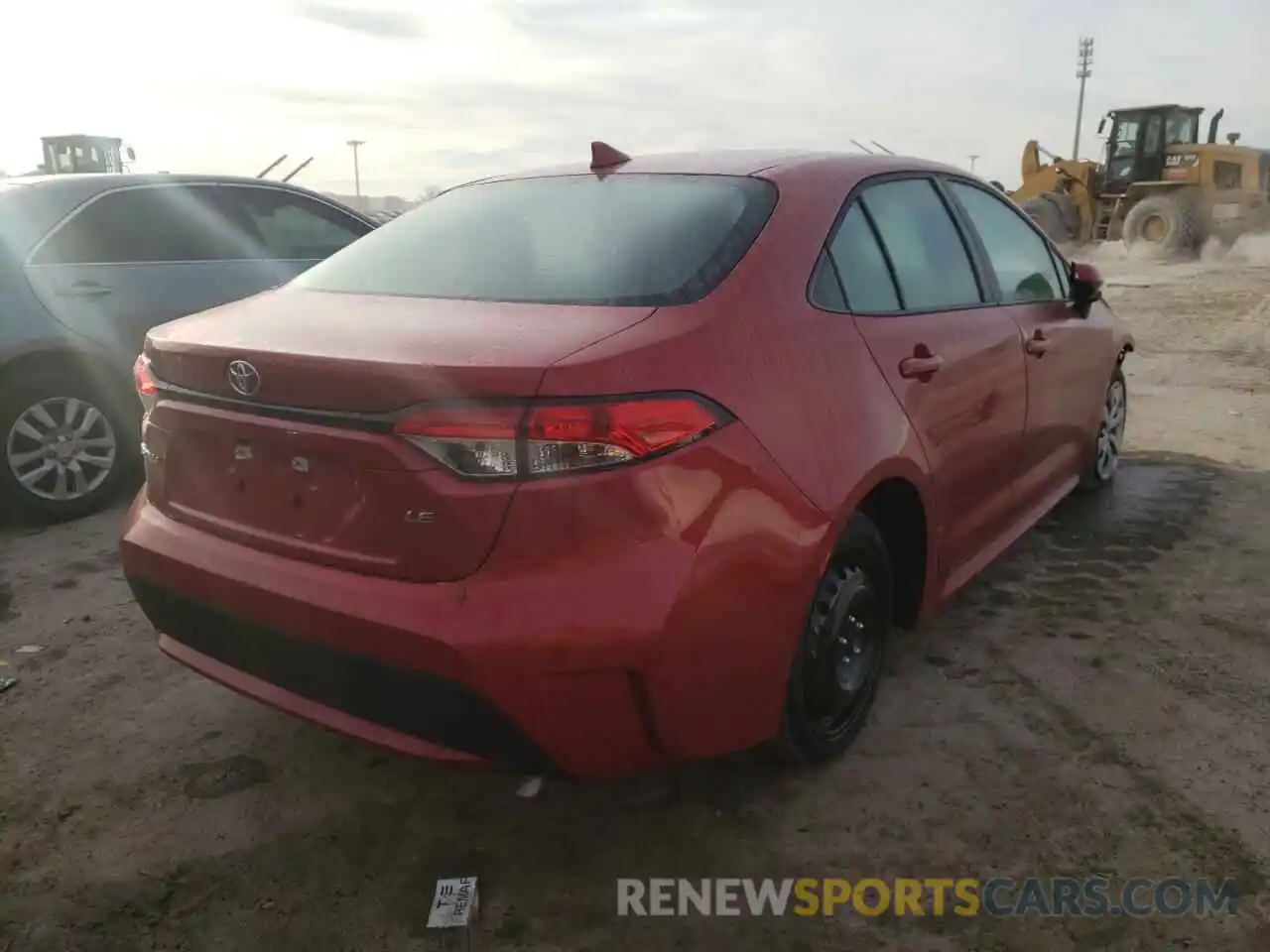 4 Photograph of a damaged car 5YFEPRAEXLP096181 TOYOTA COROLLA 2020