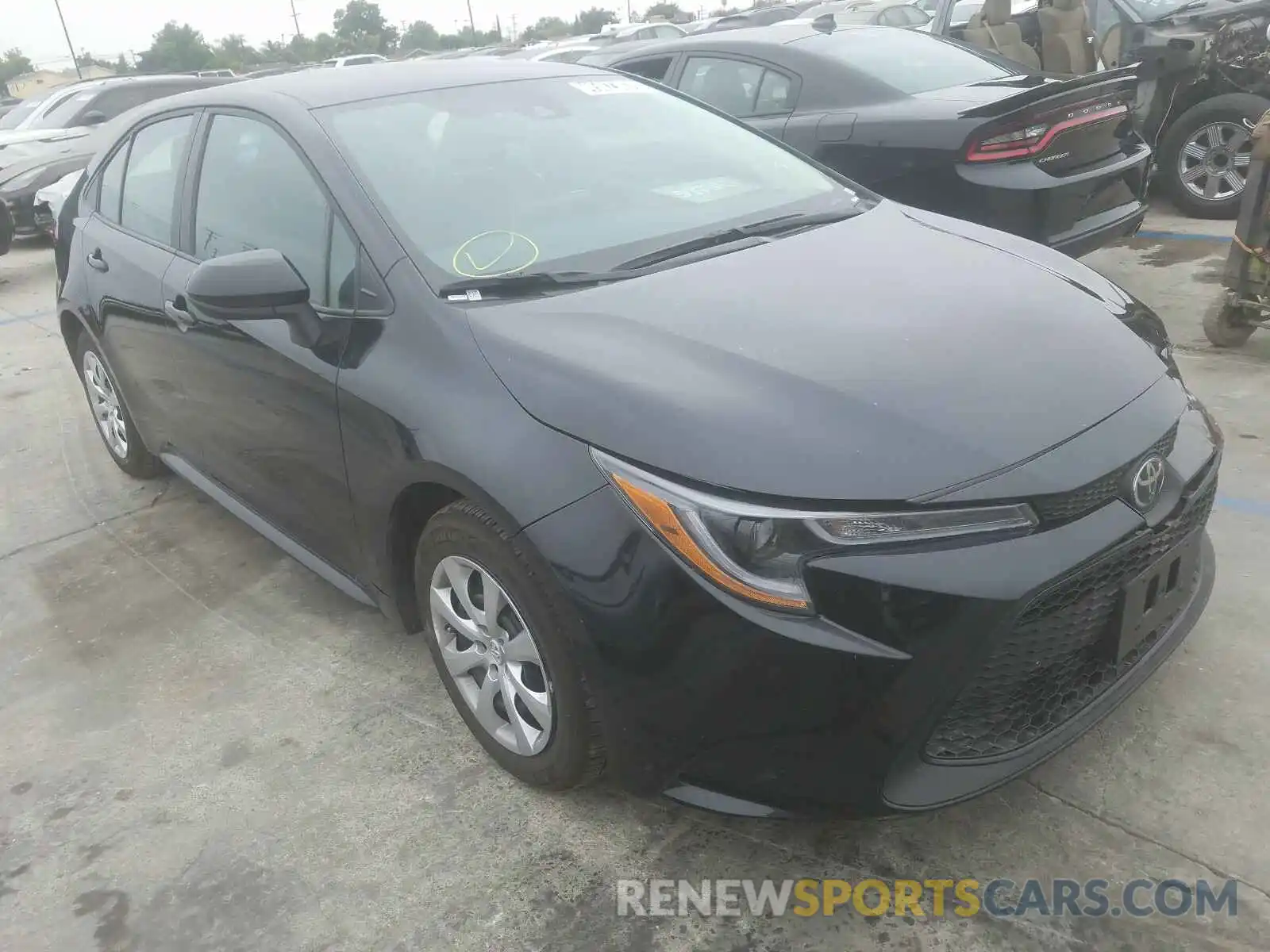 1 Photograph of a damaged car 5YFEPRAEXLP096620 TOYOTA COROLLA 2020