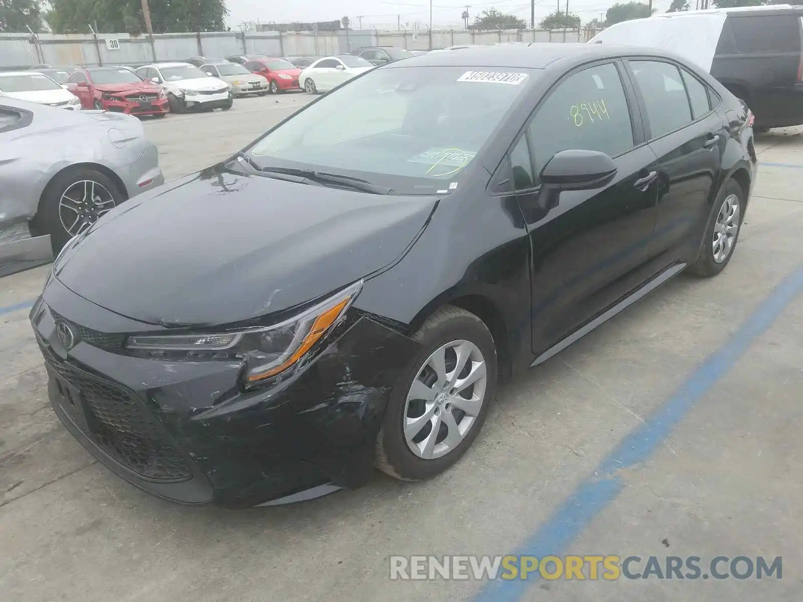 2 Photograph of a damaged car 5YFEPRAEXLP096620 TOYOTA COROLLA 2020