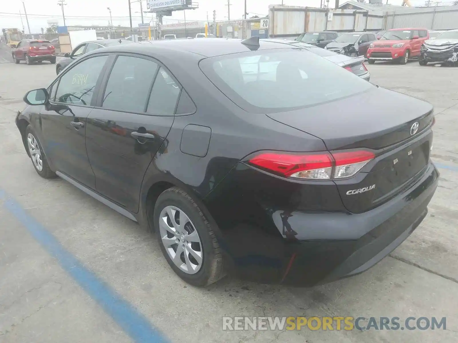 3 Photograph of a damaged car 5YFEPRAEXLP096620 TOYOTA COROLLA 2020