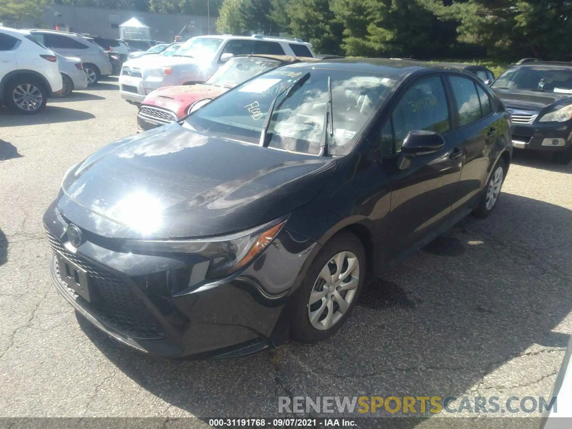 2 Photograph of a damaged car 5YFEPRAEXLP096763 TOYOTA COROLLA 2020