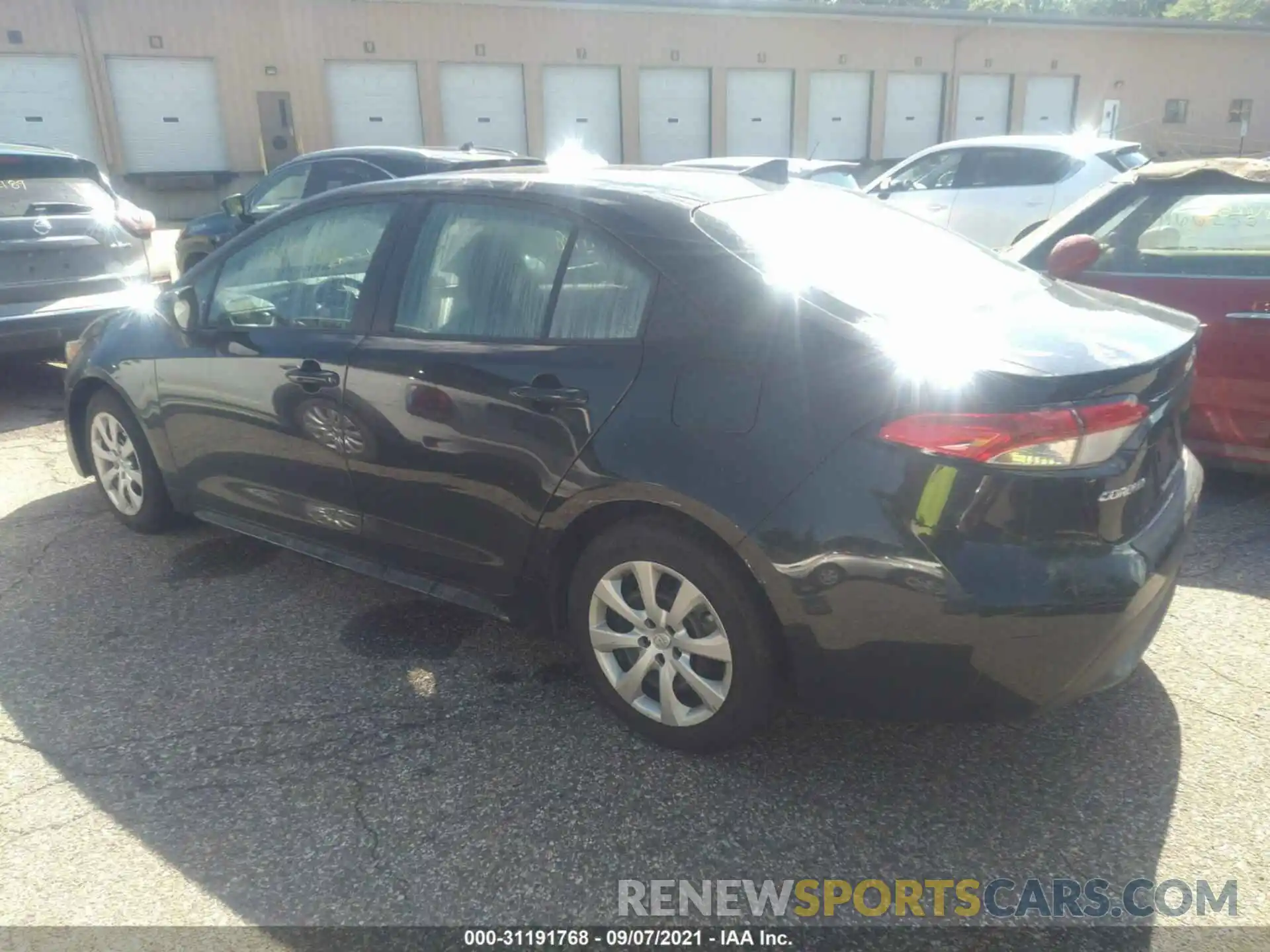 3 Photograph of a damaged car 5YFEPRAEXLP096763 TOYOTA COROLLA 2020