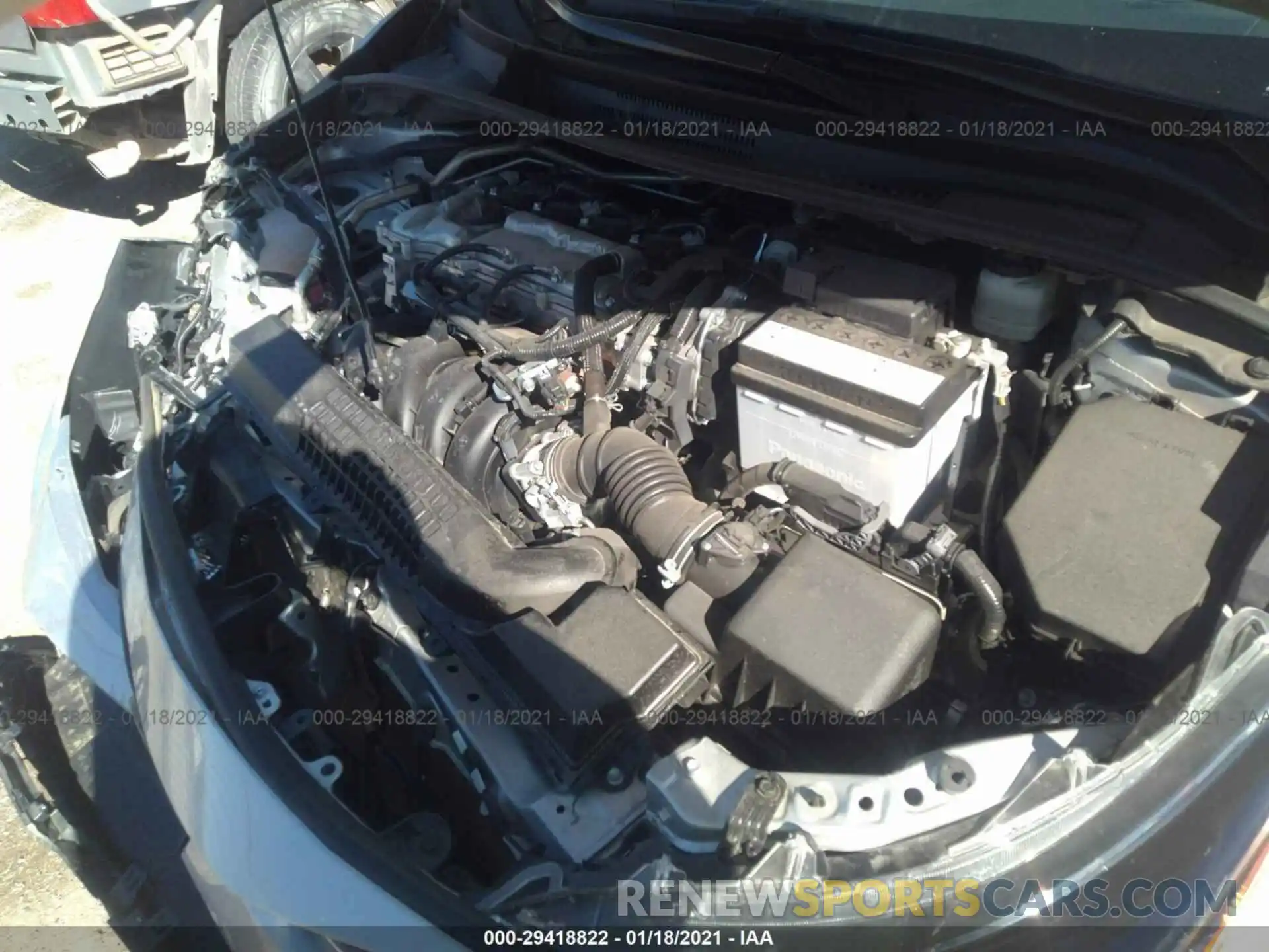 10 Photograph of a damaged car 5YFEPRAEXLP096956 TOYOTA COROLLA 2020