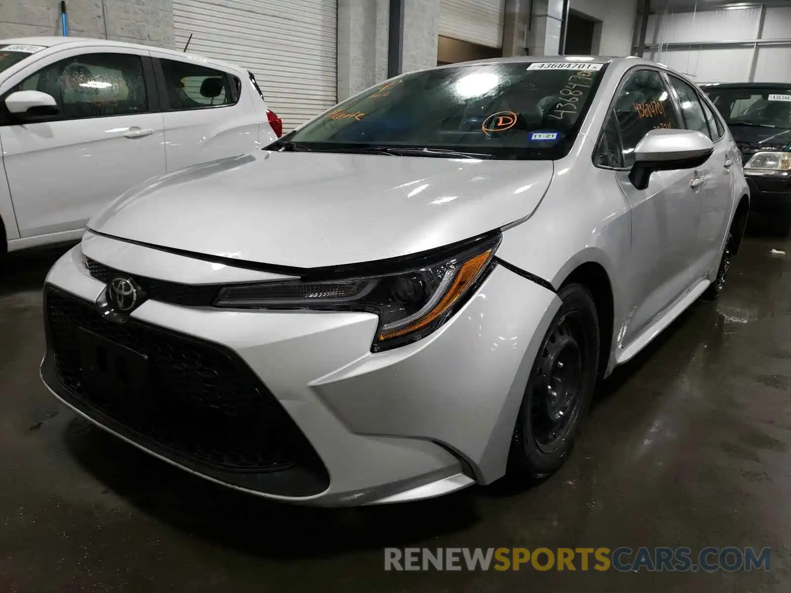 2 Photograph of a damaged car 5YFEPRAEXLP097198 TOYOTA COROLLA 2020