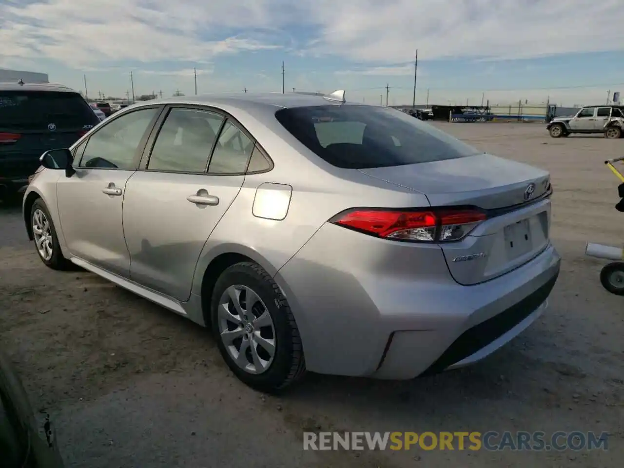 3 Photograph of a damaged car 5YFEPRAEXLP097363 TOYOTA COROLLA 2020