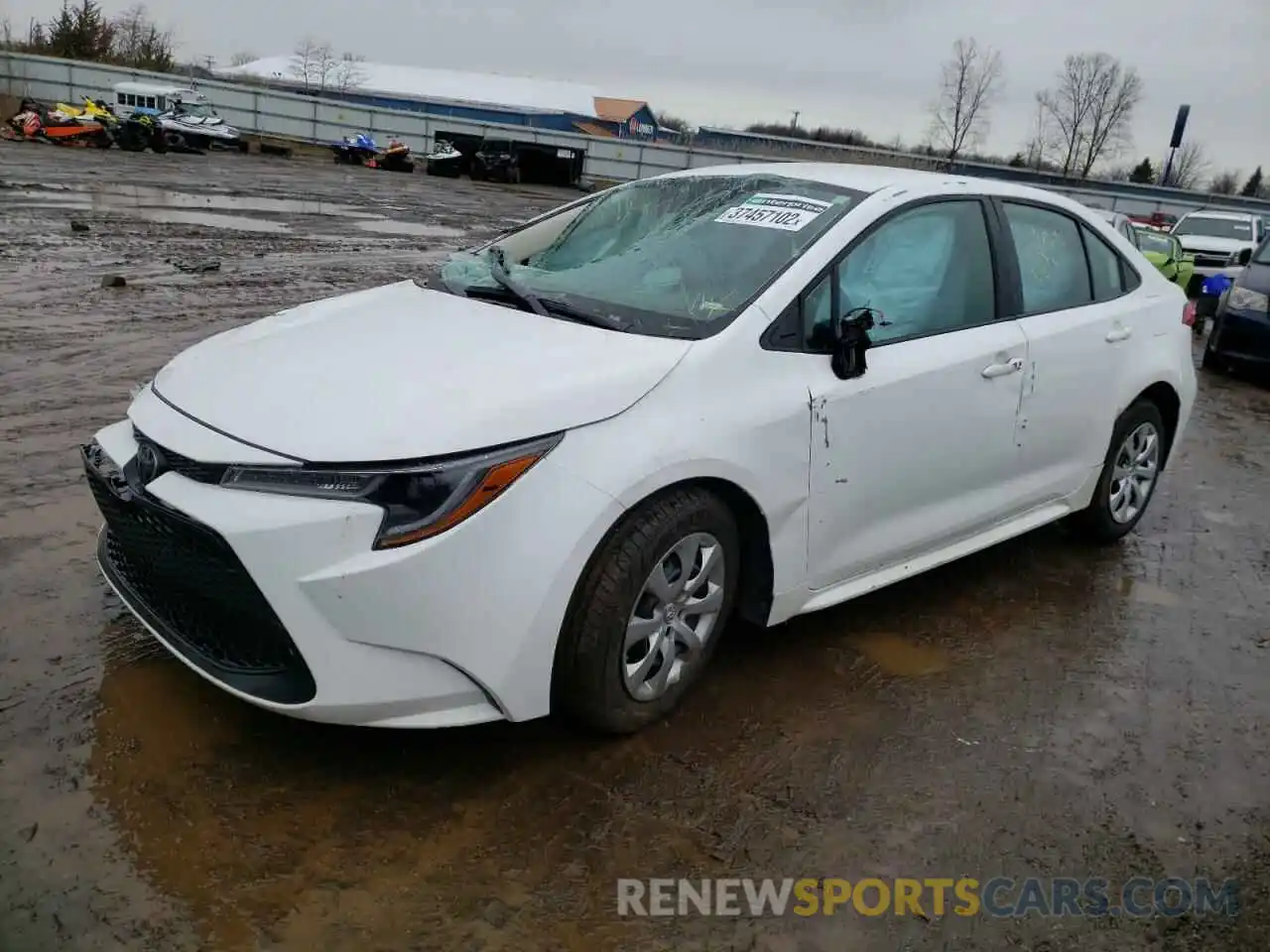 2 Photograph of a damaged car 5YFEPRAEXLP097587 TOYOTA COROLLA 2020