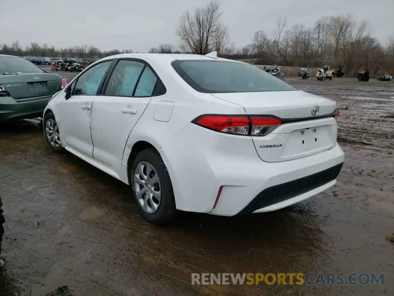 3 Photograph of a damaged car 5YFEPRAEXLP097587 TOYOTA COROLLA 2020