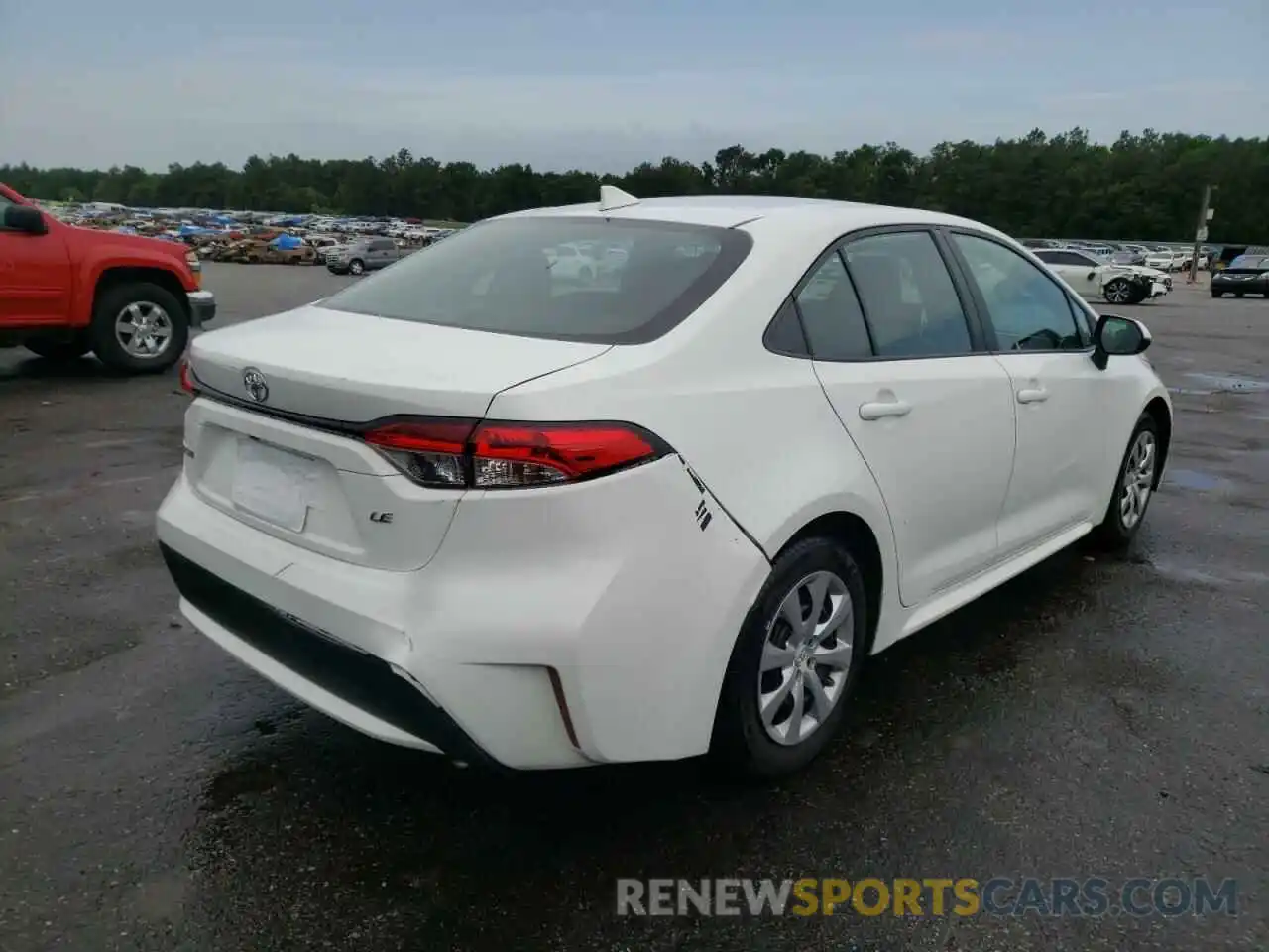 4 Photograph of a damaged car 5YFEPRAEXLP097590 TOYOTA COROLLA 2020