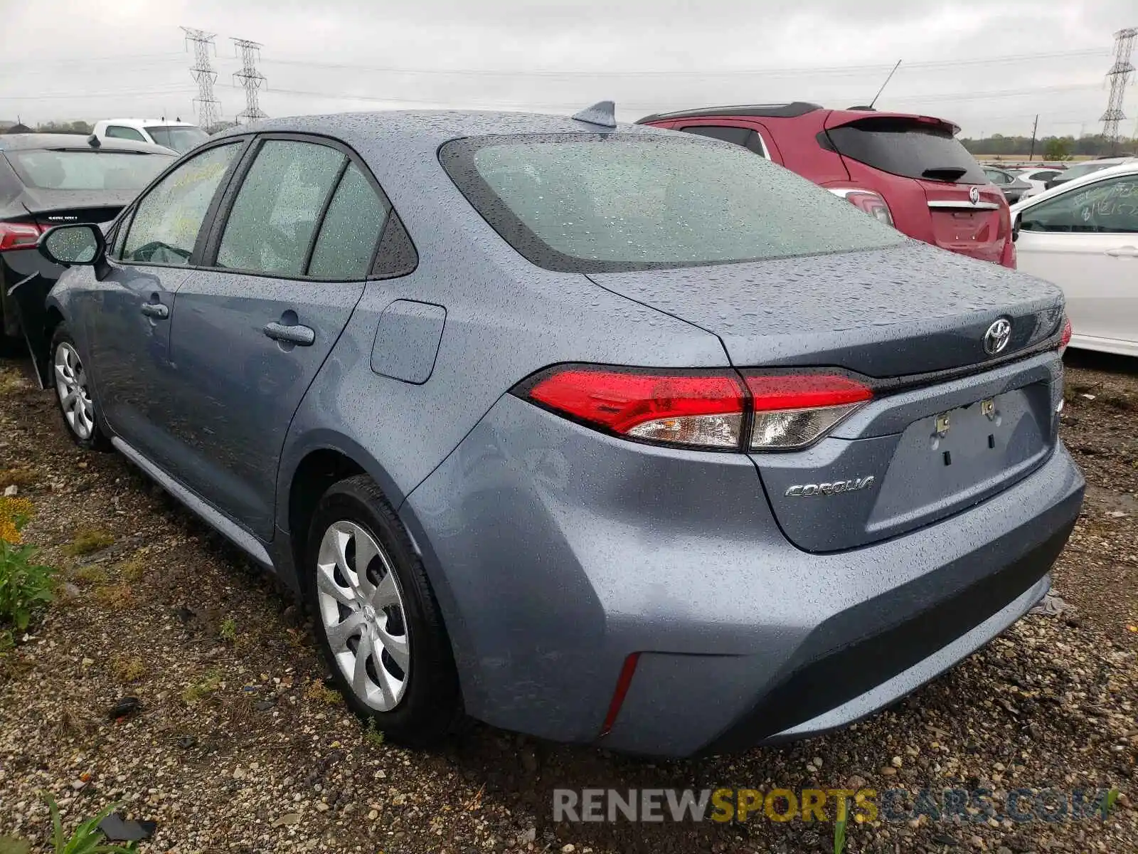 3 Photograph of a damaged car 5YFEPRAEXLP097685 TOYOTA COROLLA 2020