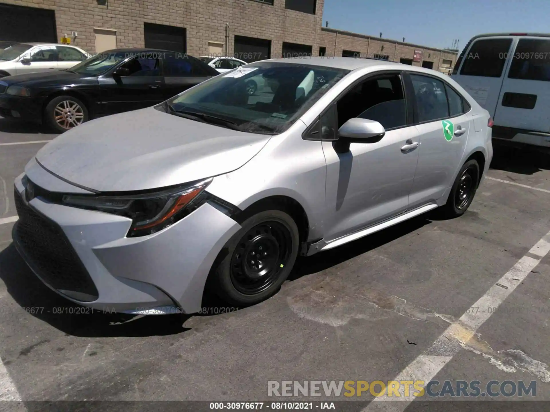 2 Photograph of a damaged car 5YFEPRAEXLP097718 TOYOTA COROLLA 2020