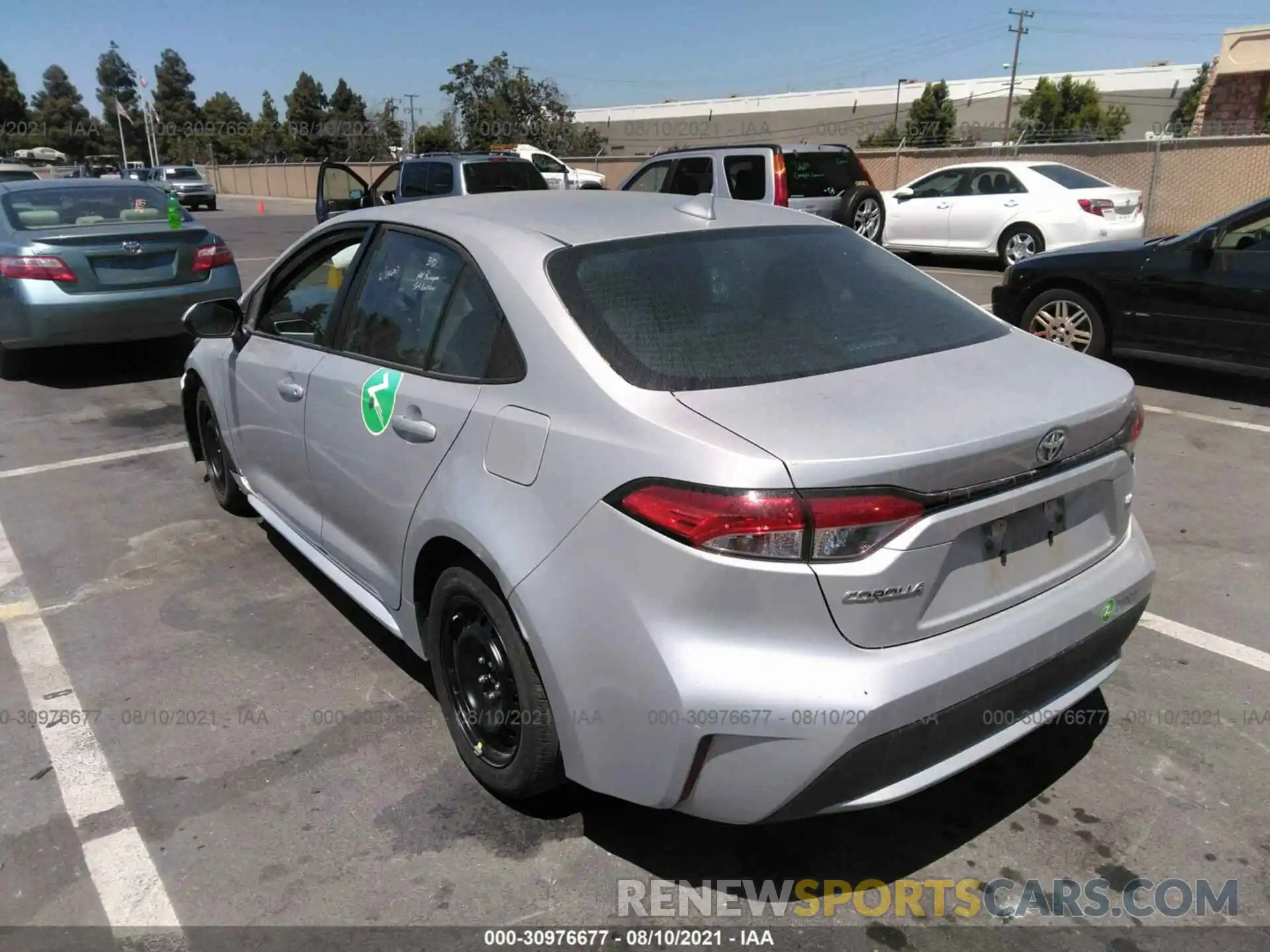 3 Photograph of a damaged car 5YFEPRAEXLP097718 TOYOTA COROLLA 2020