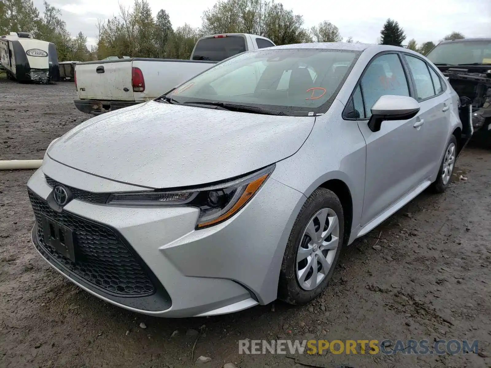 2 Photograph of a damaged car 5YFEPRAEXLP098108 TOYOTA COROLLA 2020