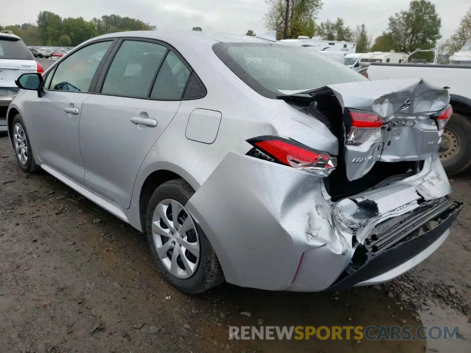 3 Photograph of a damaged car 5YFEPRAEXLP098108 TOYOTA COROLLA 2020