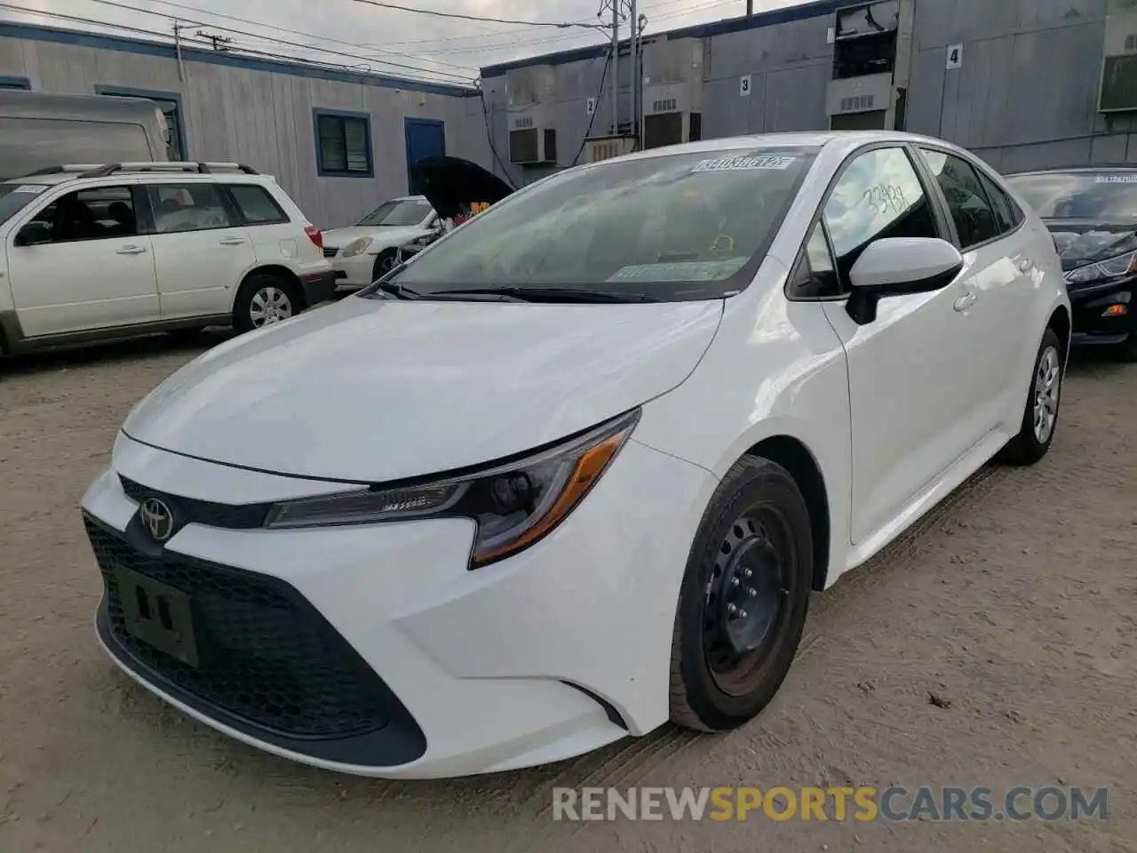 2 Photograph of a damaged car 5YFEPRAEXLP098464 TOYOTA COROLLA 2020