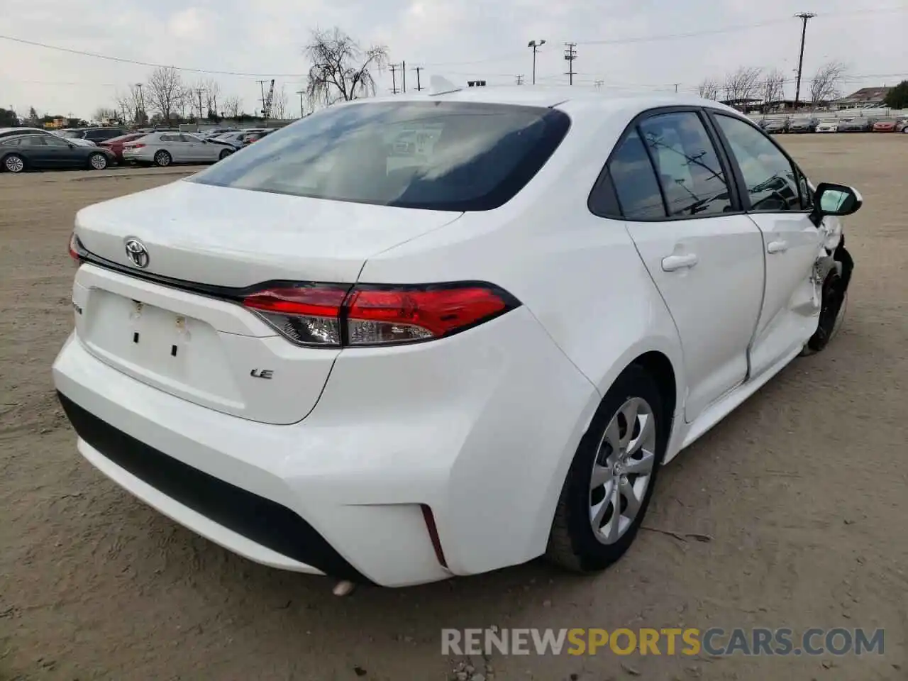 4 Photograph of a damaged car 5YFEPRAEXLP098464 TOYOTA COROLLA 2020