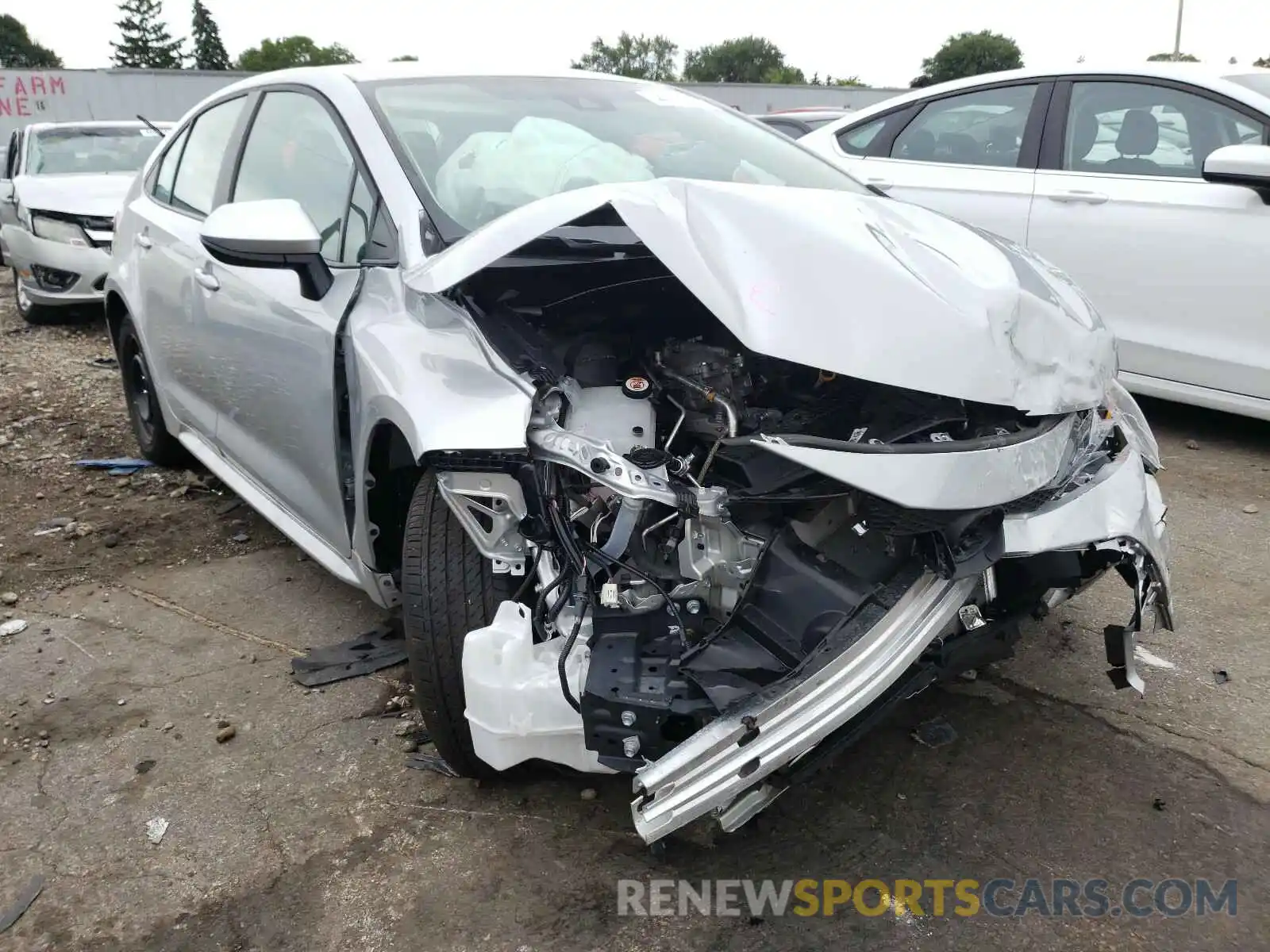 1 Фотография поврежденного автомобиля 5YFEPRAEXLP098741 TOYOTA COROLLA 2020