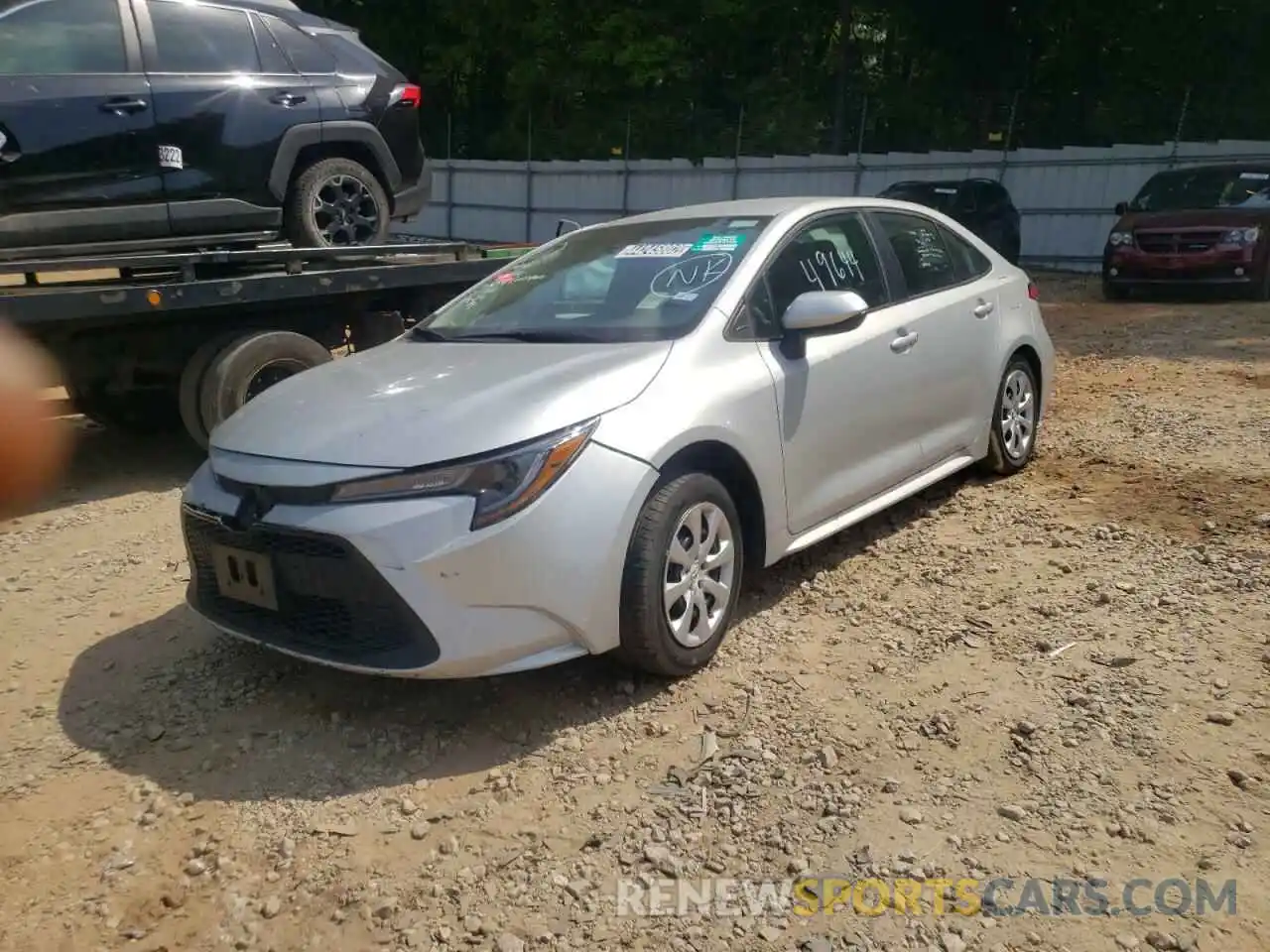 2 Photograph of a damaged car 5YFEPRAEXLP098934 TOYOTA COROLLA 2020