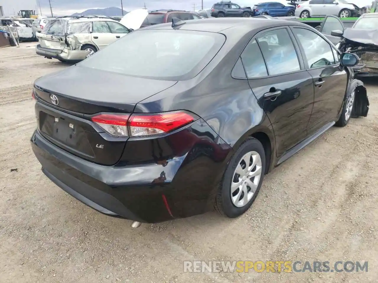 4 Photograph of a damaged car 5YFEPRAEXLP098951 TOYOTA COROLLA 2020