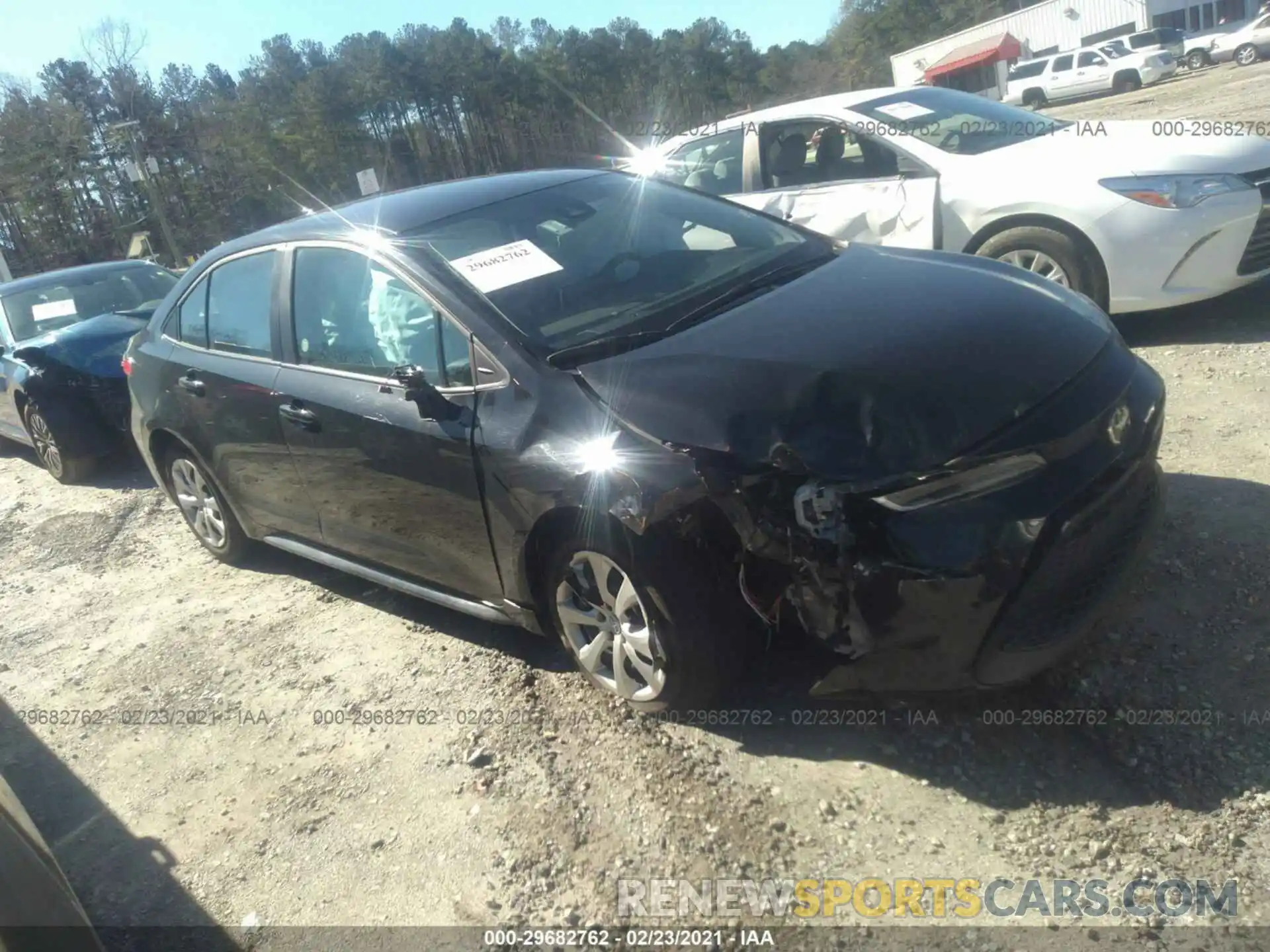 1 Photograph of a damaged car 5YFEPRAEXLP099050 TOYOTA COROLLA 2020