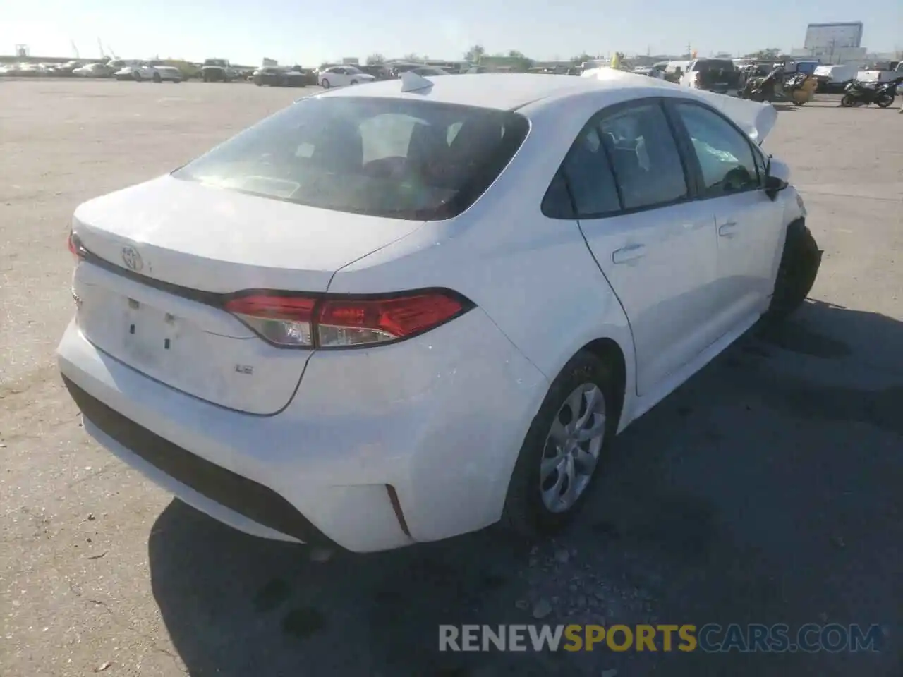 4 Photograph of a damaged car 5YFEPRAEXLP099484 TOYOTA COROLLA 2020