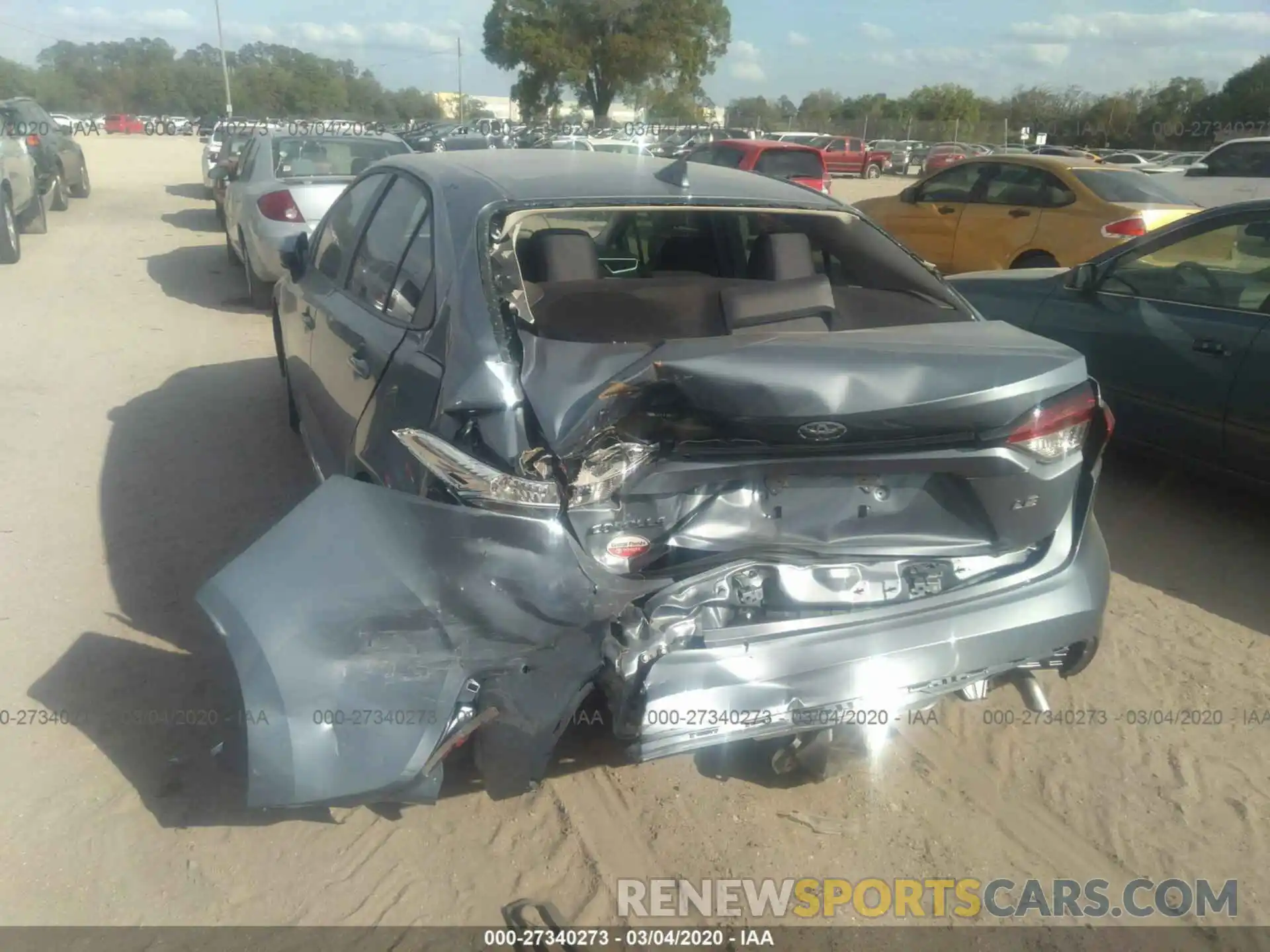 6 Photograph of a damaged car 5YFEPRAEXLP099775 TOYOTA COROLLA 2020