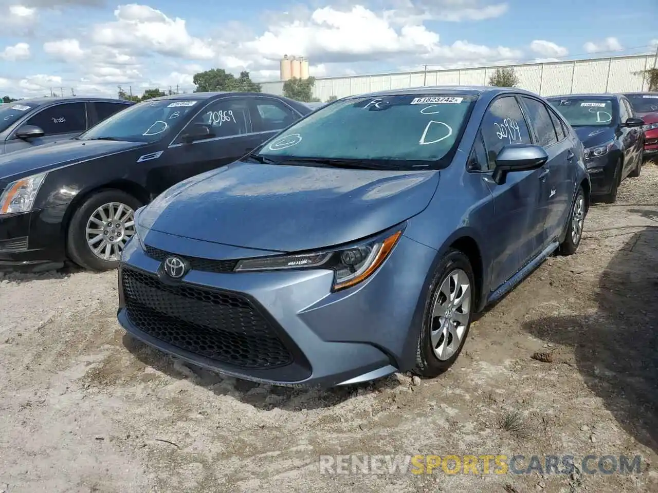 2 Photograph of a damaged car 5YFEPRAEXLP100083 TOYOTA COROLLA 2020