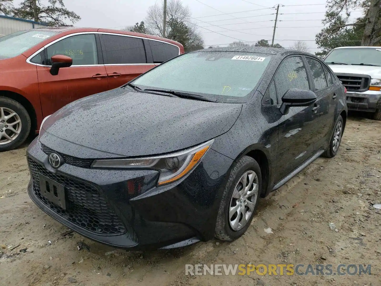 2 Photograph of a damaged car 5YFEPRAEXLP100259 TOYOTA COROLLA 2020