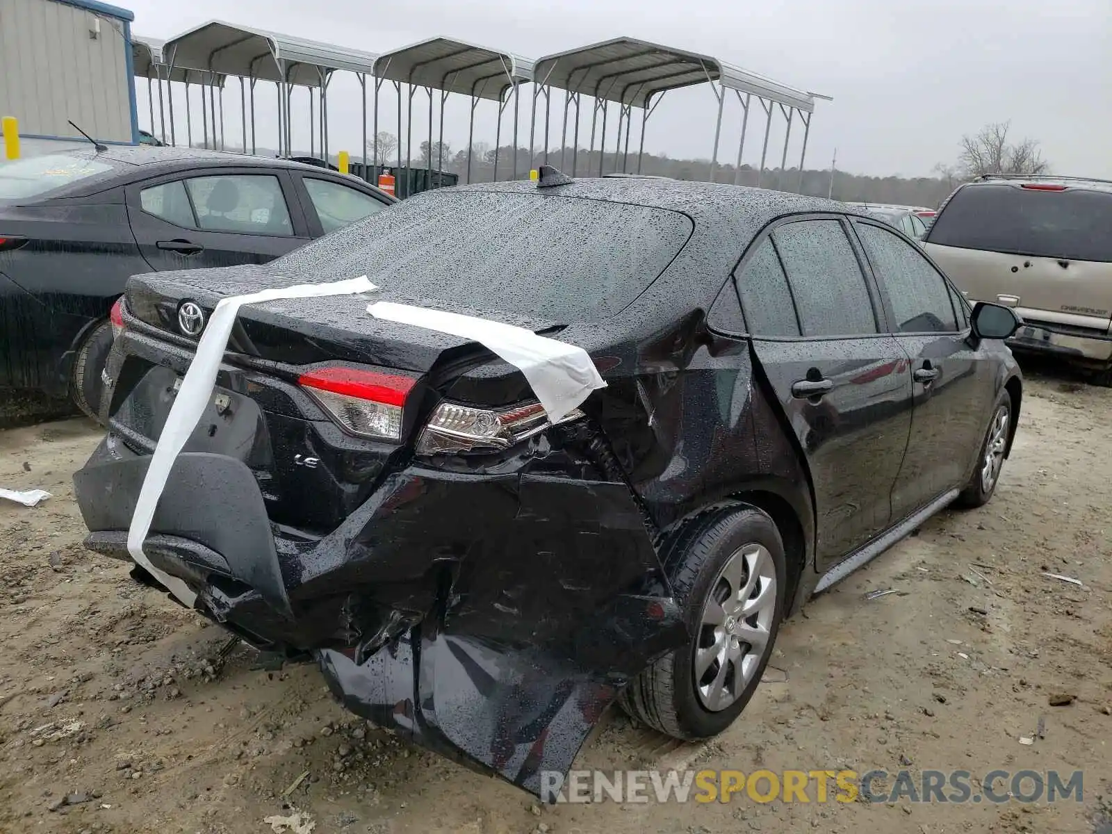 4 Photograph of a damaged car 5YFEPRAEXLP100259 TOYOTA COROLLA 2020