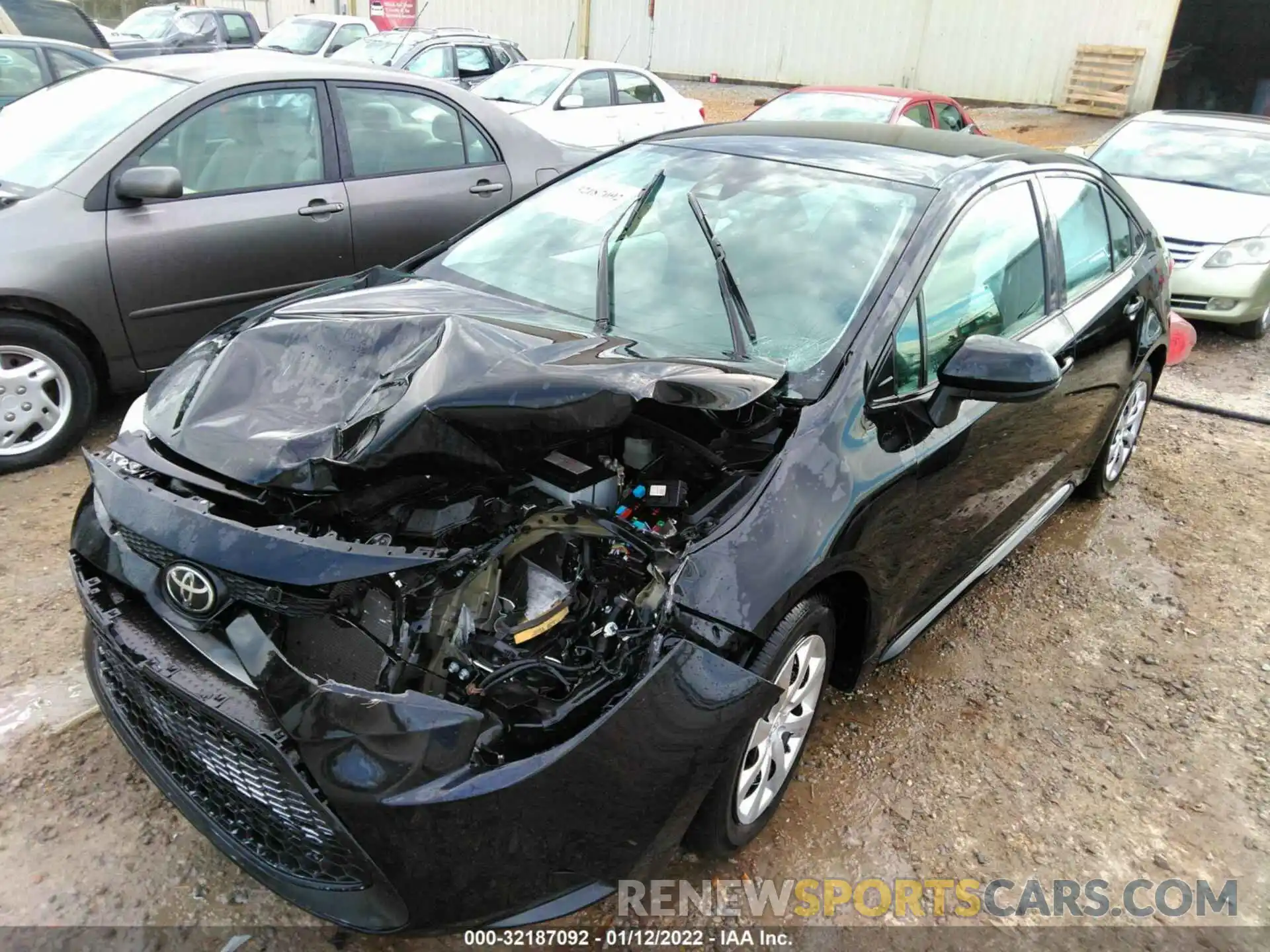 2 Photograph of a damaged car 5YFEPRAEXLP100651 TOYOTA COROLLA 2020