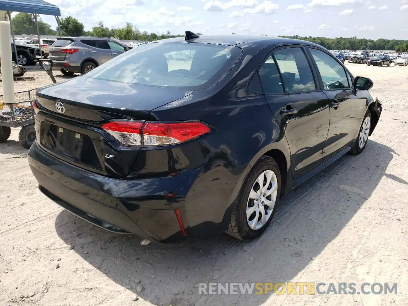 4 Photograph of a damaged car 5YFEPRAEXLP101069 TOYOTA COROLLA 2020