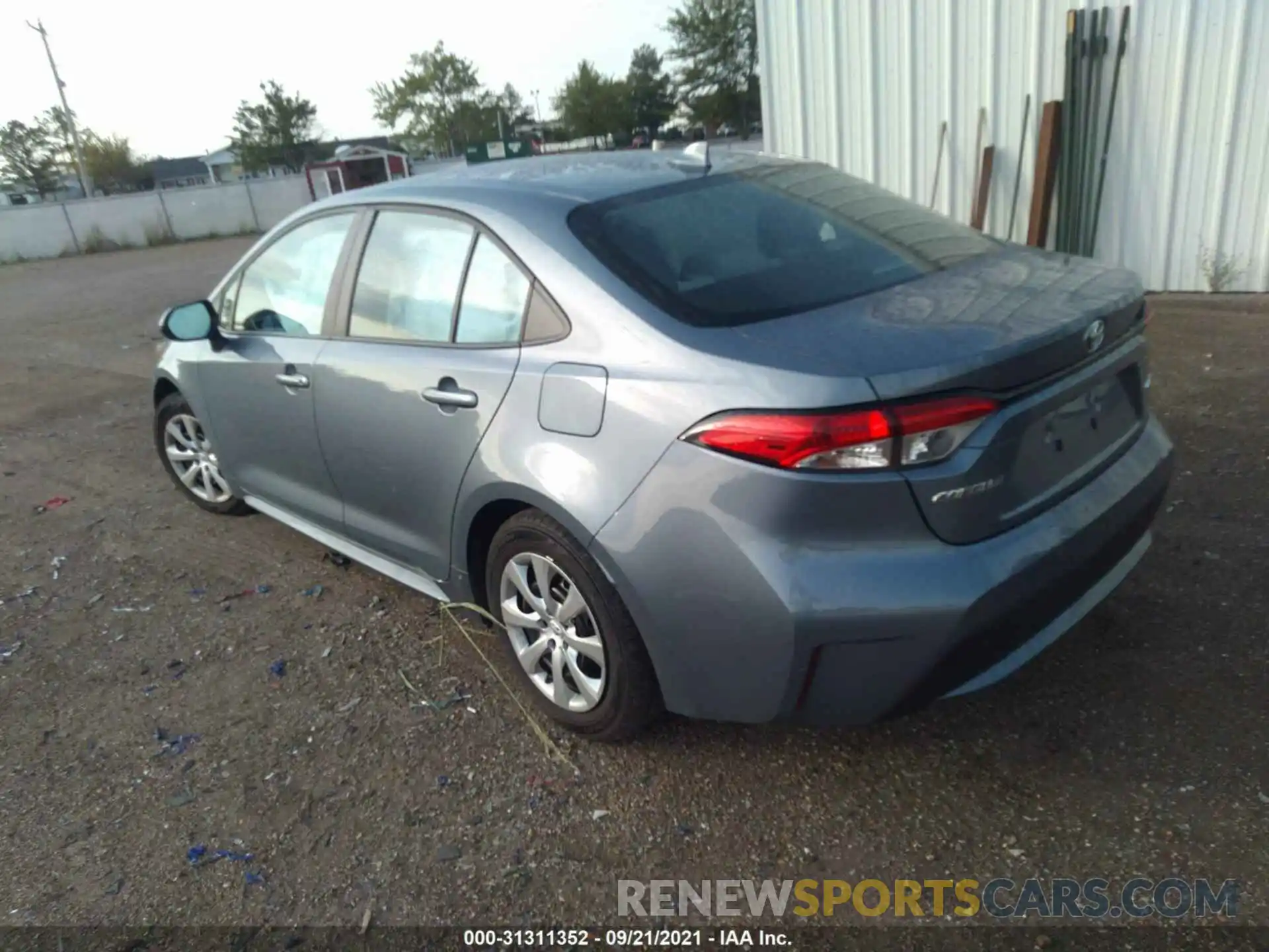 3 Photograph of a damaged car 5YFEPRAEXLP101167 TOYOTA COROLLA 2020