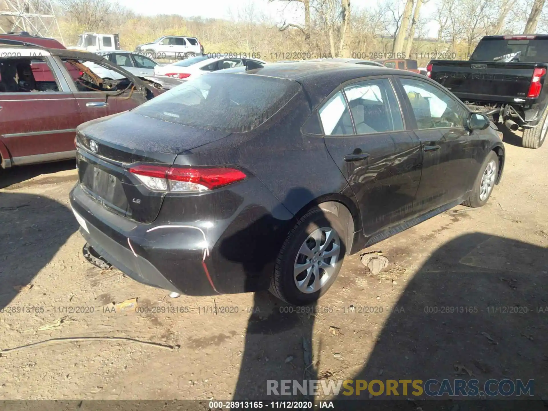 4 Photograph of a damaged car 5YFEPRAEXLP101475 TOYOTA COROLLA 2020