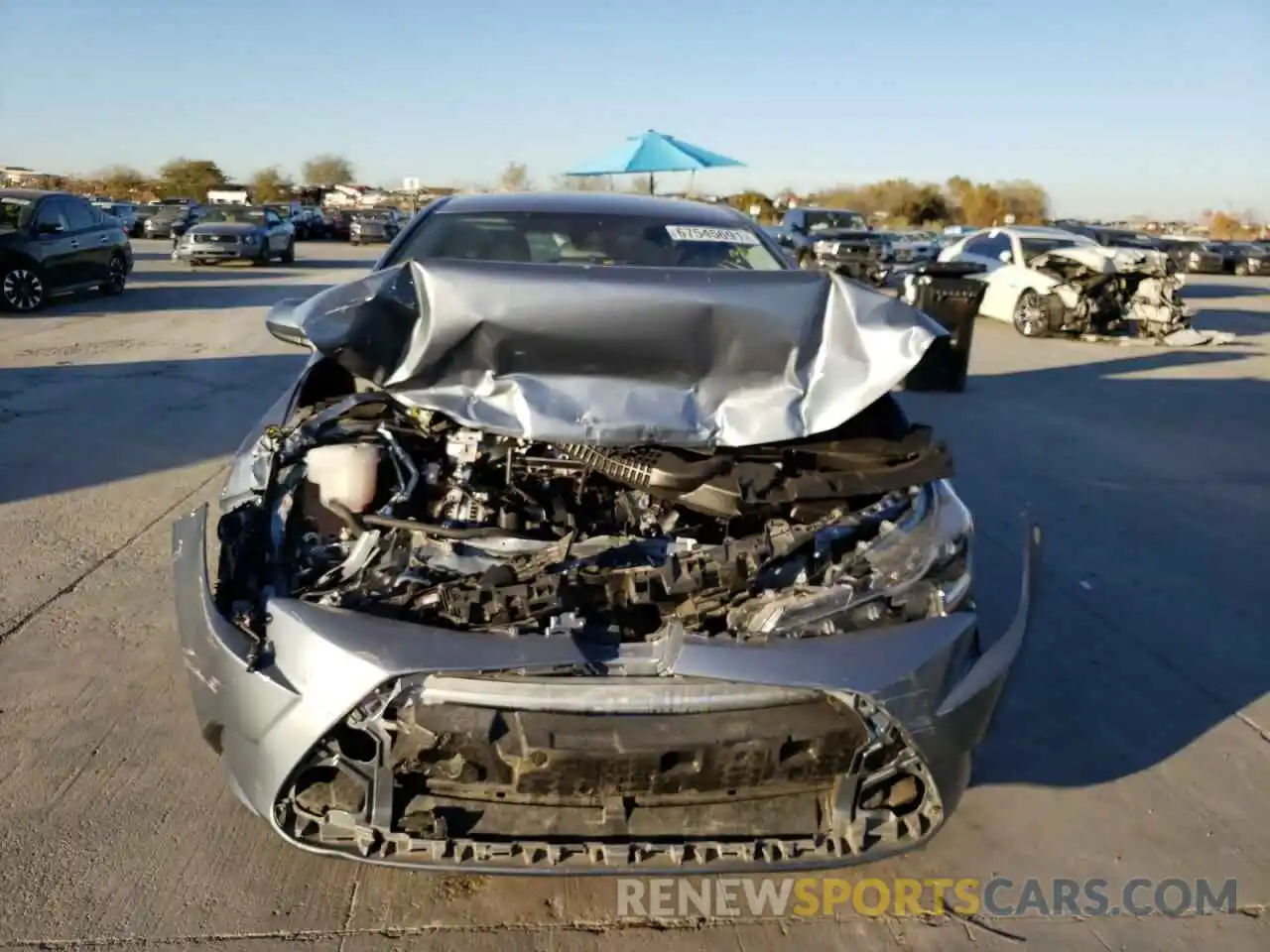 9 Photograph of a damaged car 5YFEPRAEXLP102237 TOYOTA COROLLA 2020