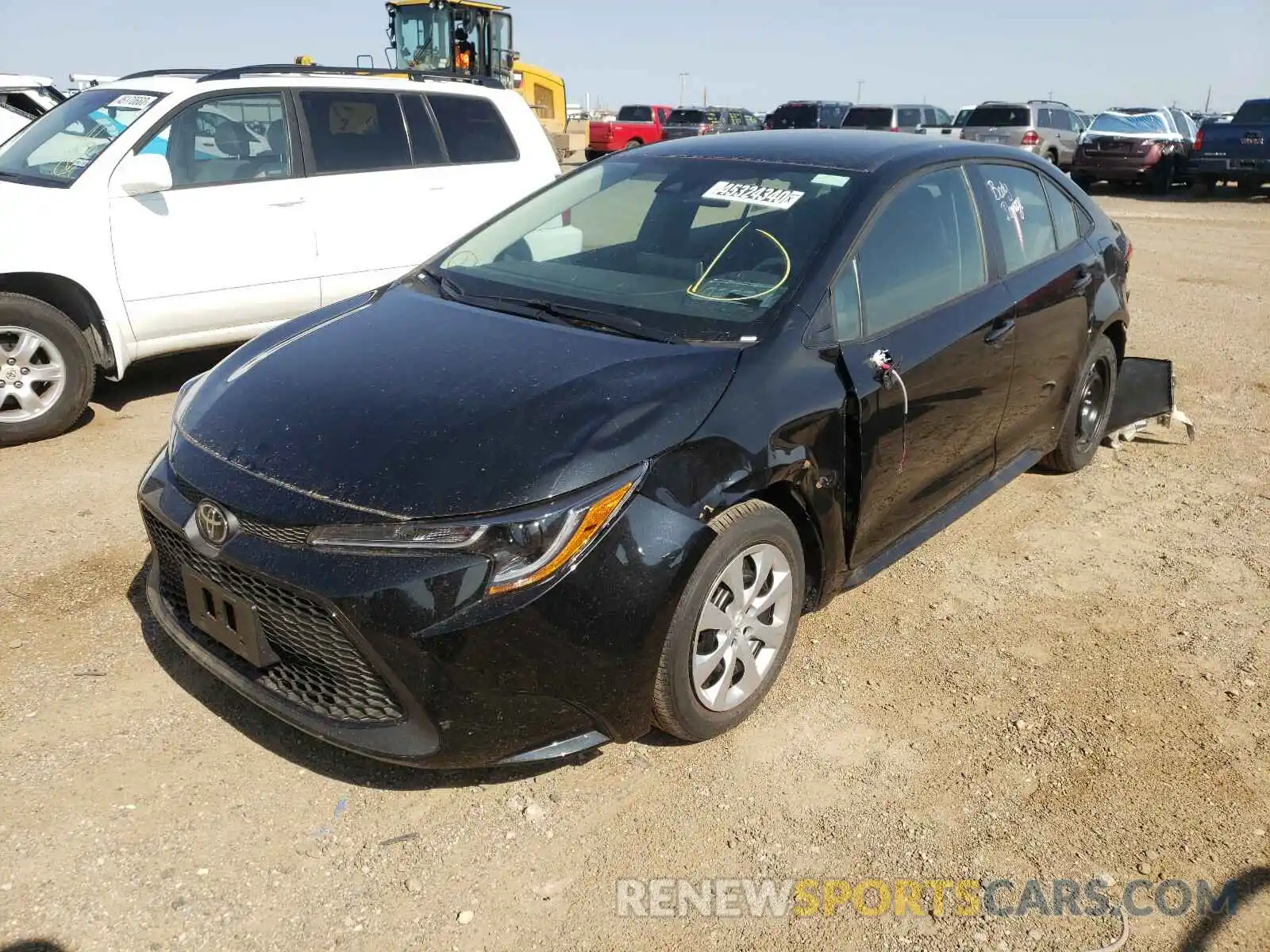 2 Photograph of a damaged car 5YFEPRAEXLP103145 TOYOTA COROLLA 2020