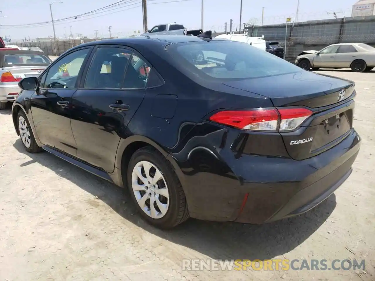 3 Photograph of a damaged car 5YFEPRAEXLP103646 TOYOTA COROLLA 2020