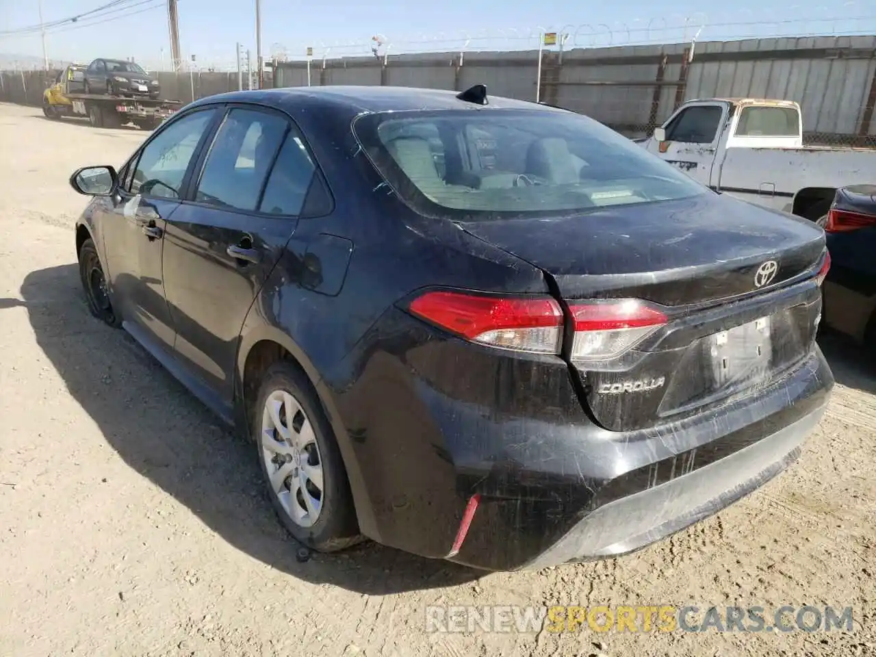 3 Photograph of a damaged car 5YFEPRAEXLP103680 TOYOTA COROLLA 2020