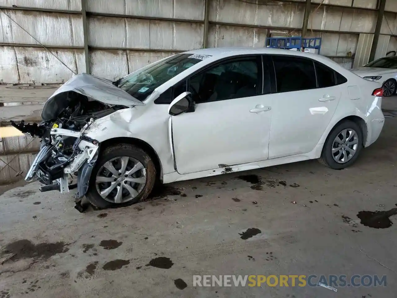 1 Photograph of a damaged car 5YFEPRAEXLP103808 TOYOTA COROLLA 2020