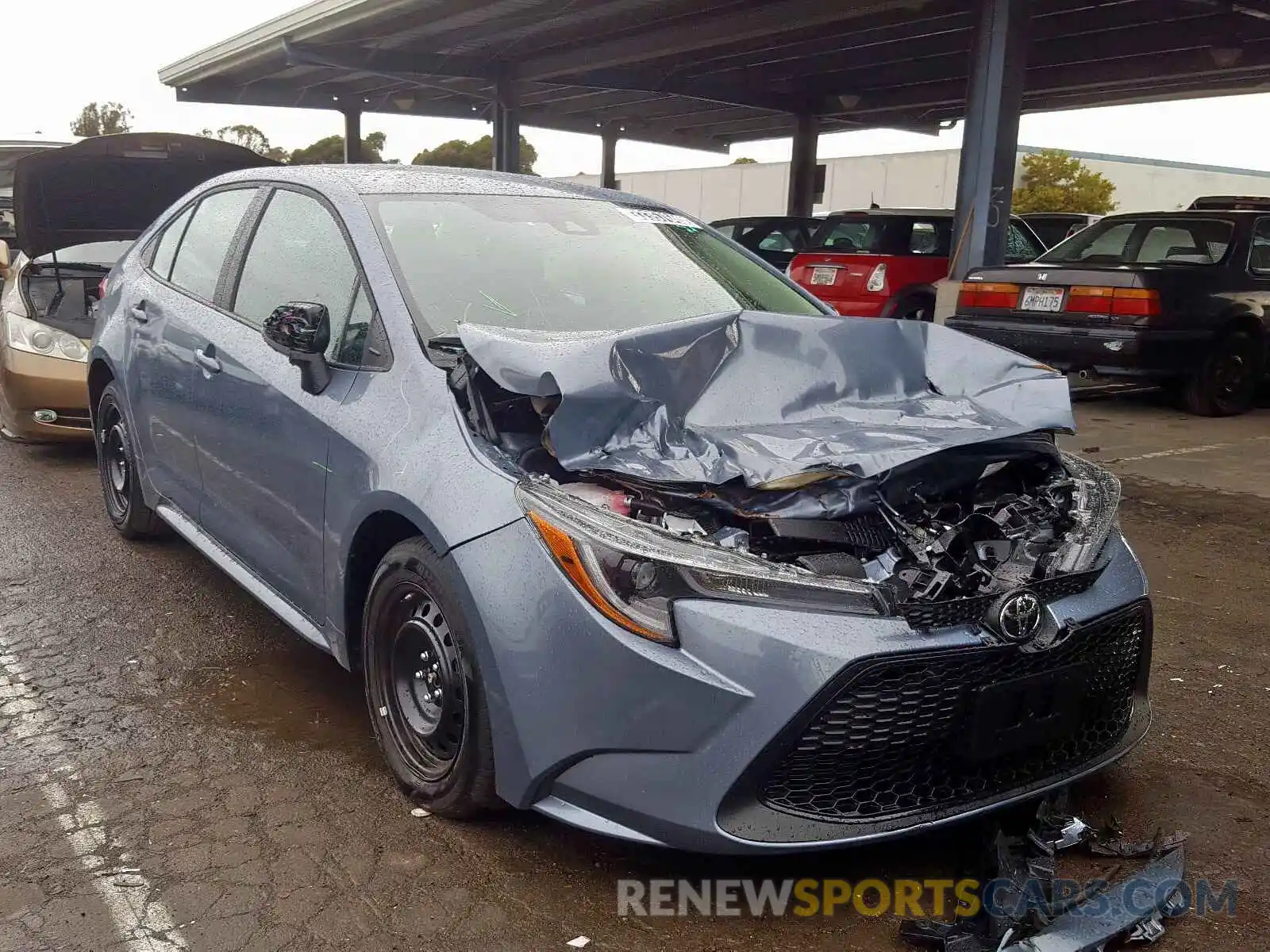 1 Photograph of a damaged car 5YFEPRAEXLP103887 TOYOTA COROLLA 2020