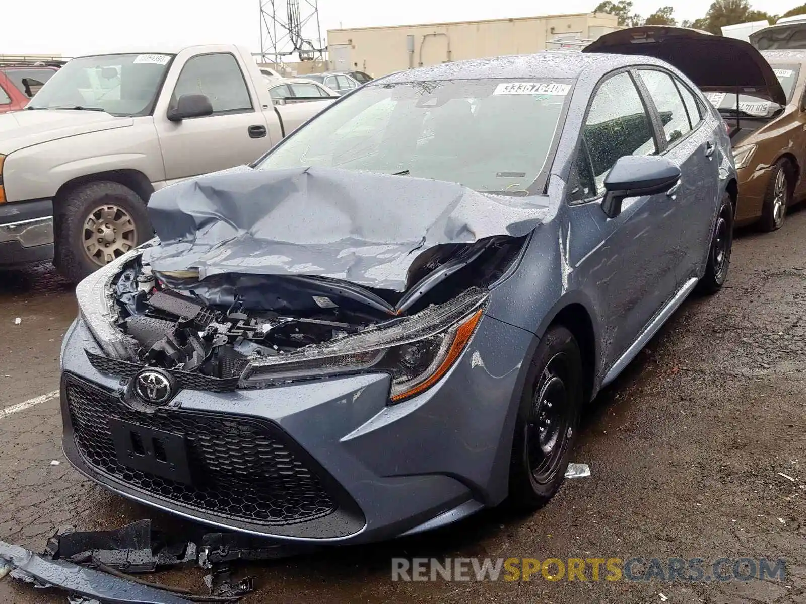 2 Photograph of a damaged car 5YFEPRAEXLP103887 TOYOTA COROLLA 2020