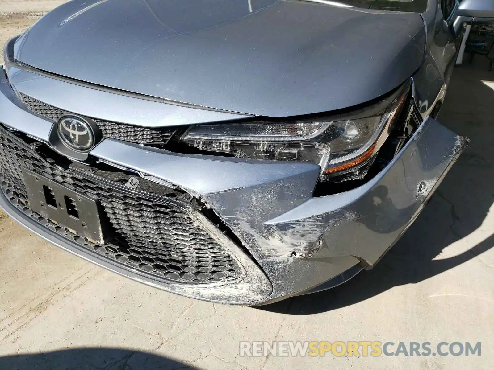 9 Photograph of a damaged car 5YFEPRAEXLP104974 TOYOTA COROLLA 2020