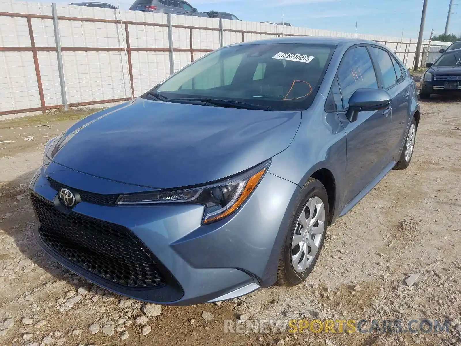 2 Photograph of a damaged car 5YFEPRAEXLP105980 TOYOTA COROLLA 2020